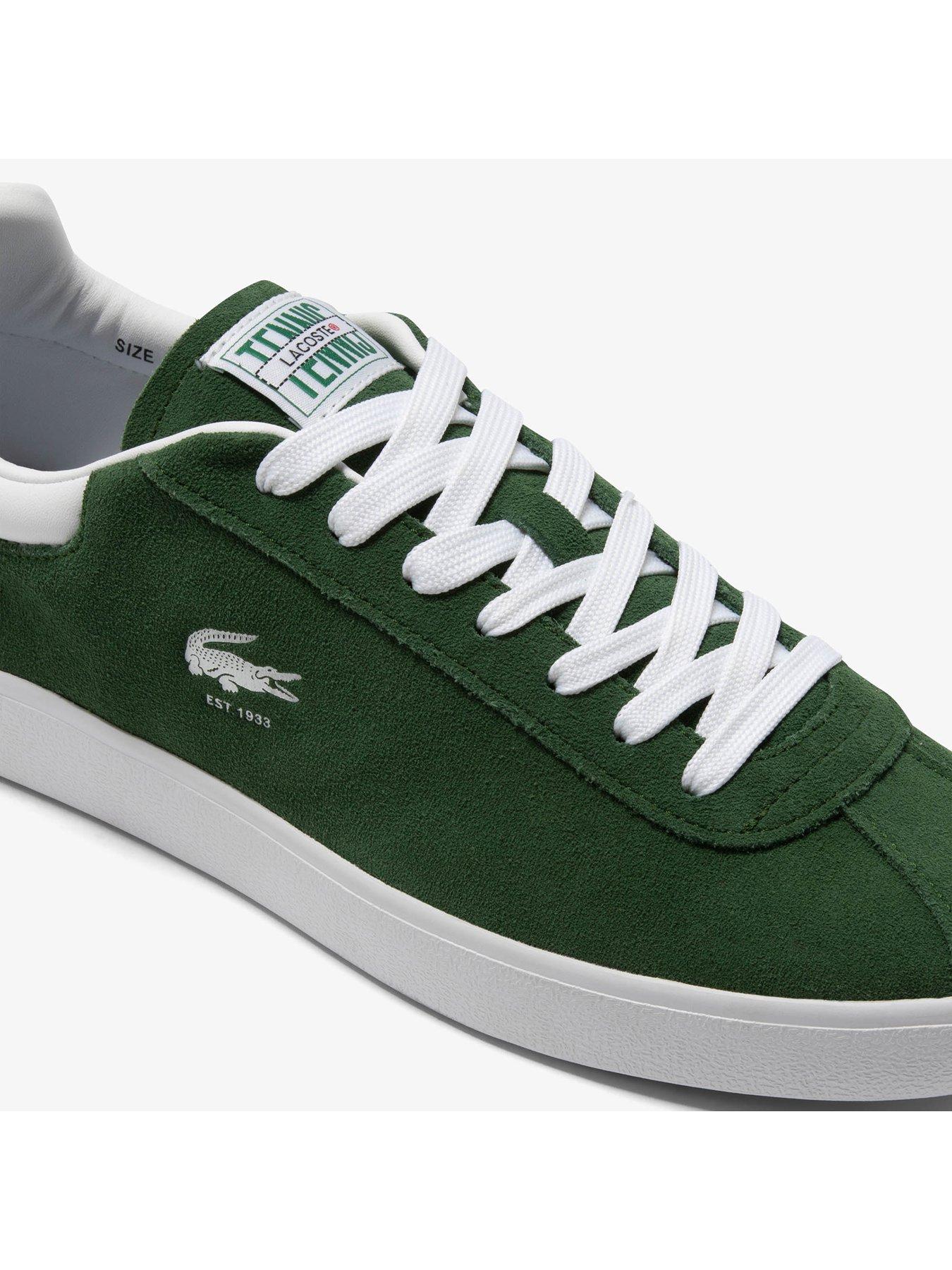 Baseshot 223 Suede Trainer Green