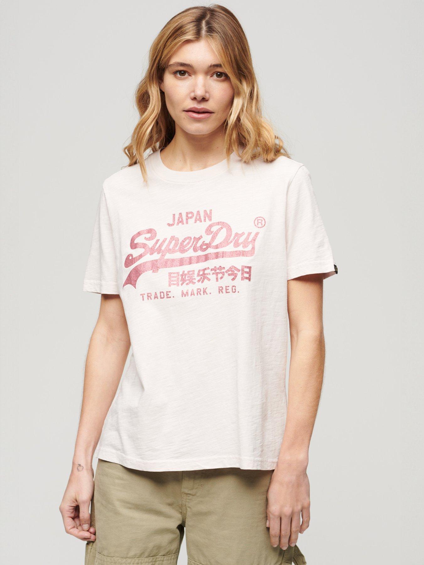 Sosandar Rose Gold Sequin Front Relaxed T-shirt Jersey in Metallic