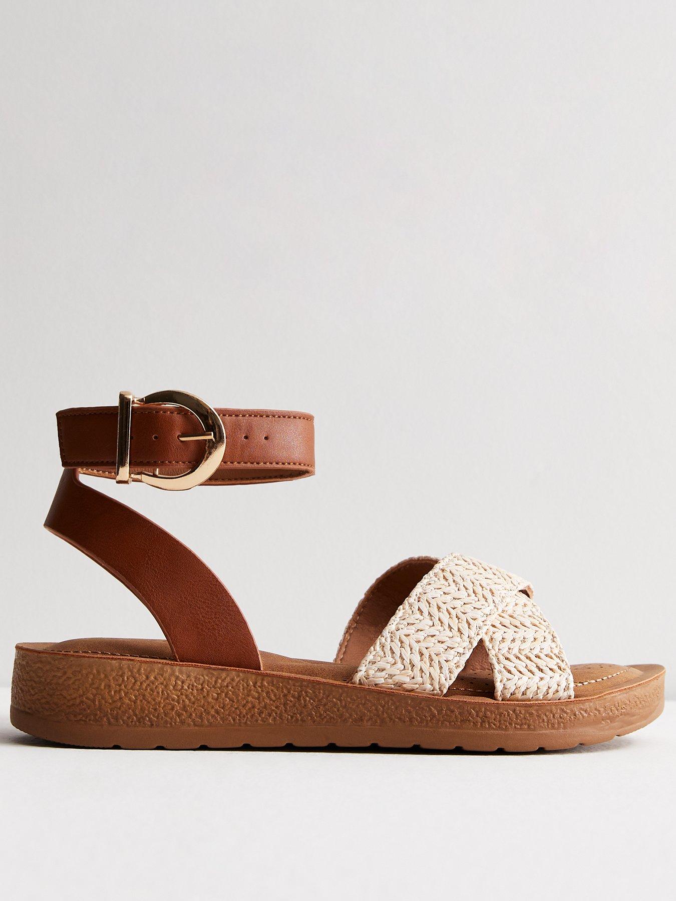 Wide Fit Sandals | Wide Fit Wedge Sandals | boohoo UK