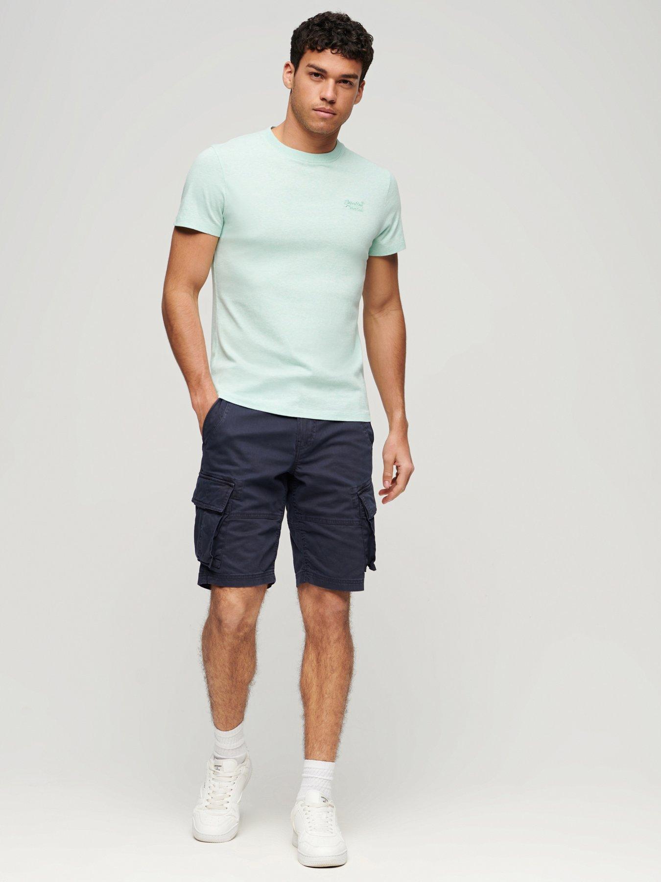 undefined Essential Logo Embroidered T-Shirt - Light Green