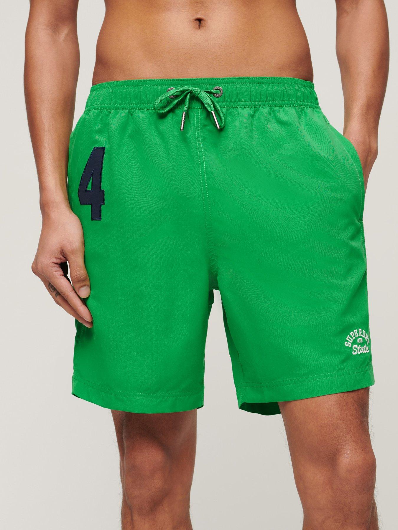 Superdry Polo 17" Swim Shorts - Bright Green