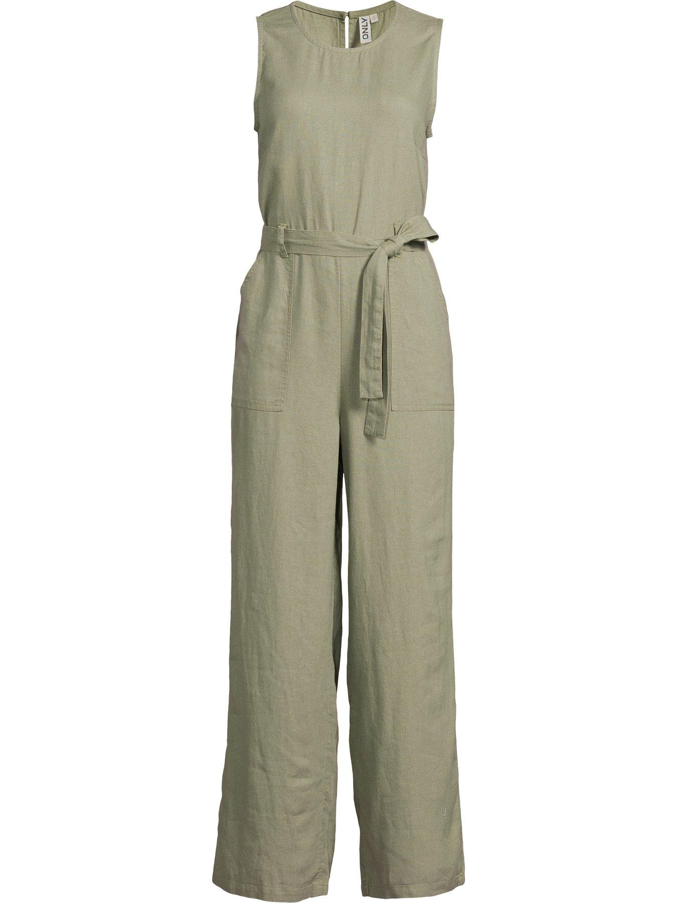 Only jumpsuit khaki on sale