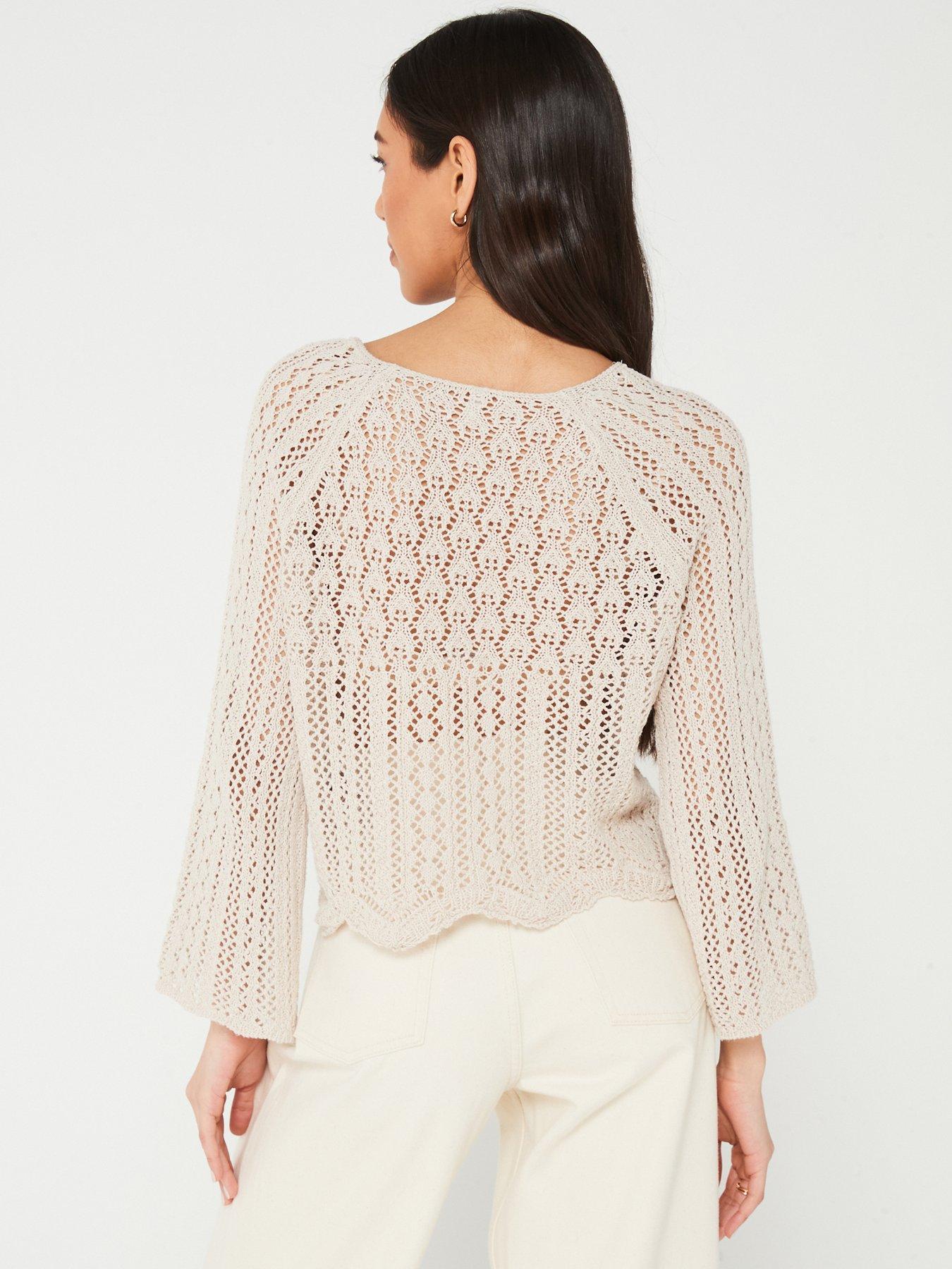 Knitted Top Beige