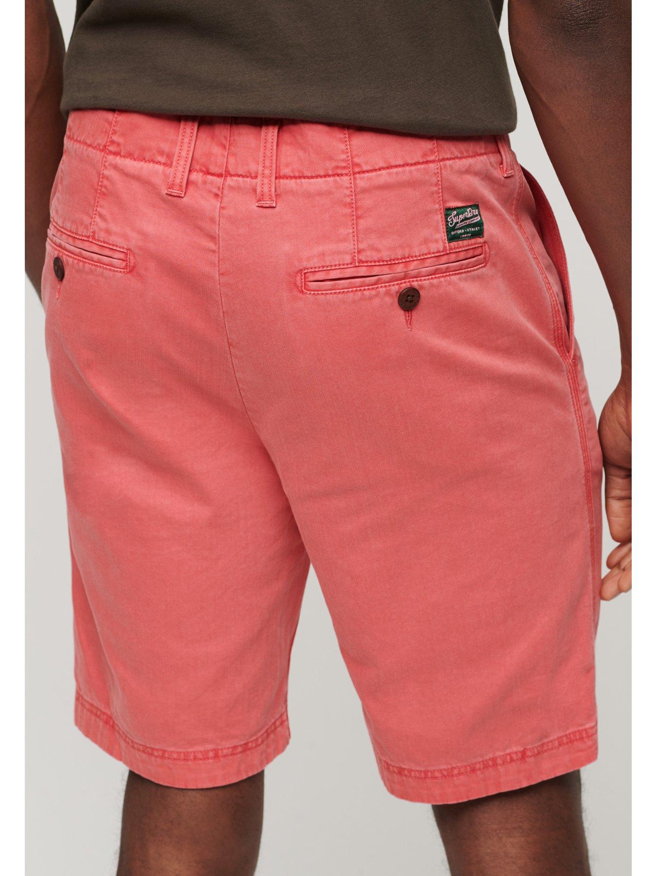 Officer Chino Shorts Bright Pink
