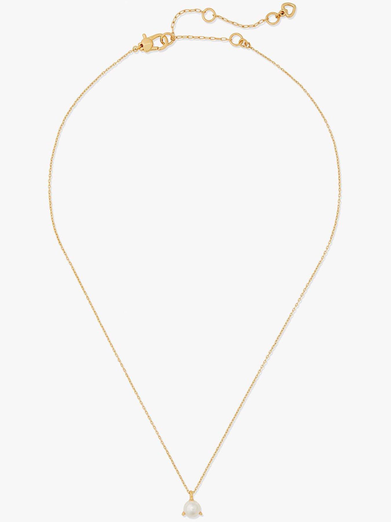 kate spade, Jewelry, Kate Spade Gold Plated Fishing Pendant Necklace