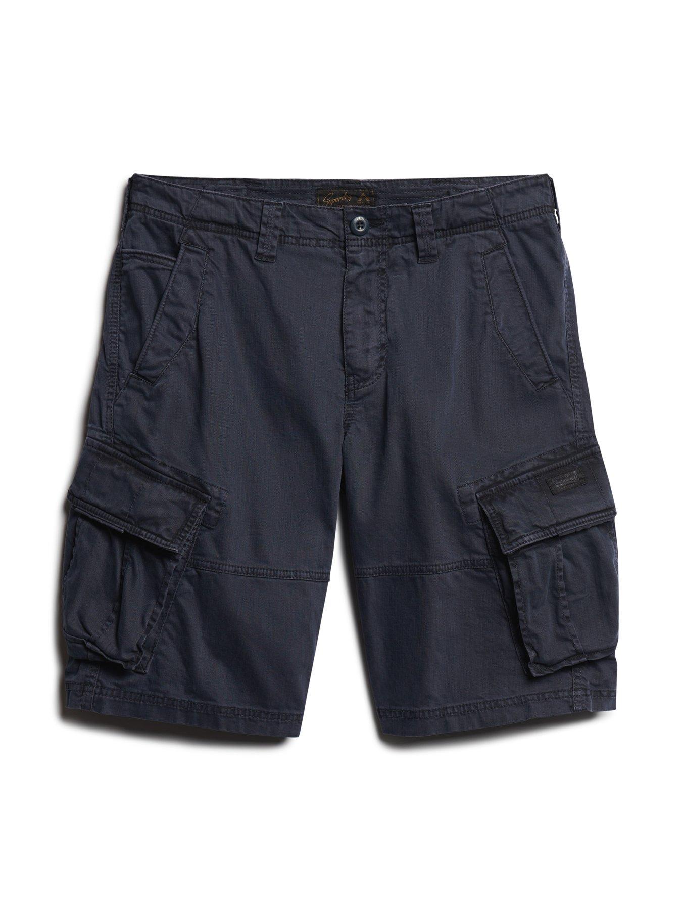 Superdry Core Cargo Shorts - Navy | Very.co.uk