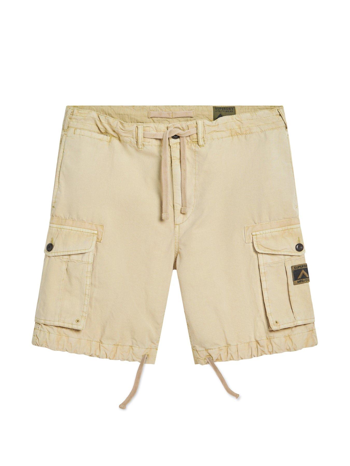 Superdry Parachute Light Cargo Shorts Light Brown Very