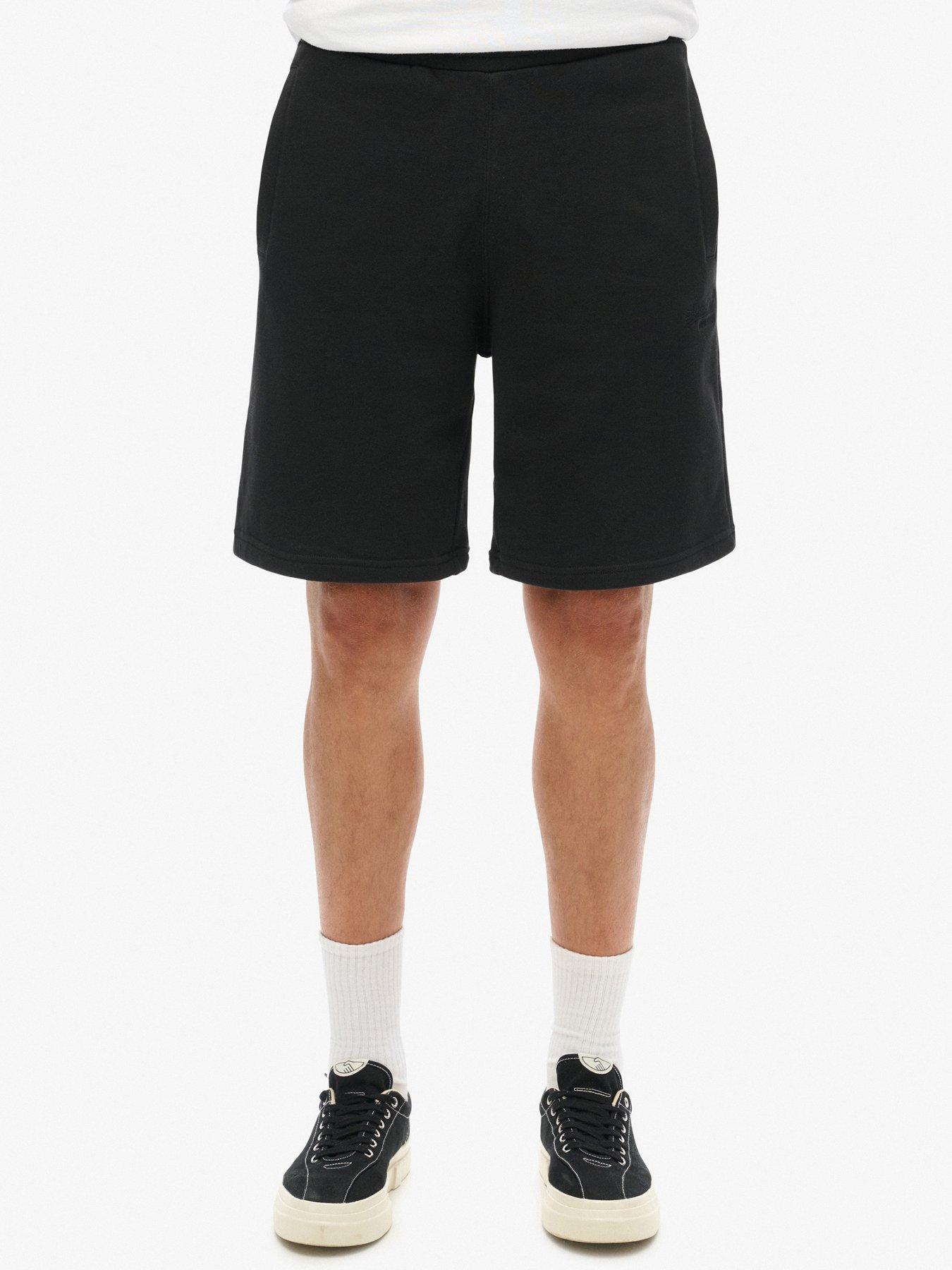 undefined Essential Logo Jersey Shorts - Black