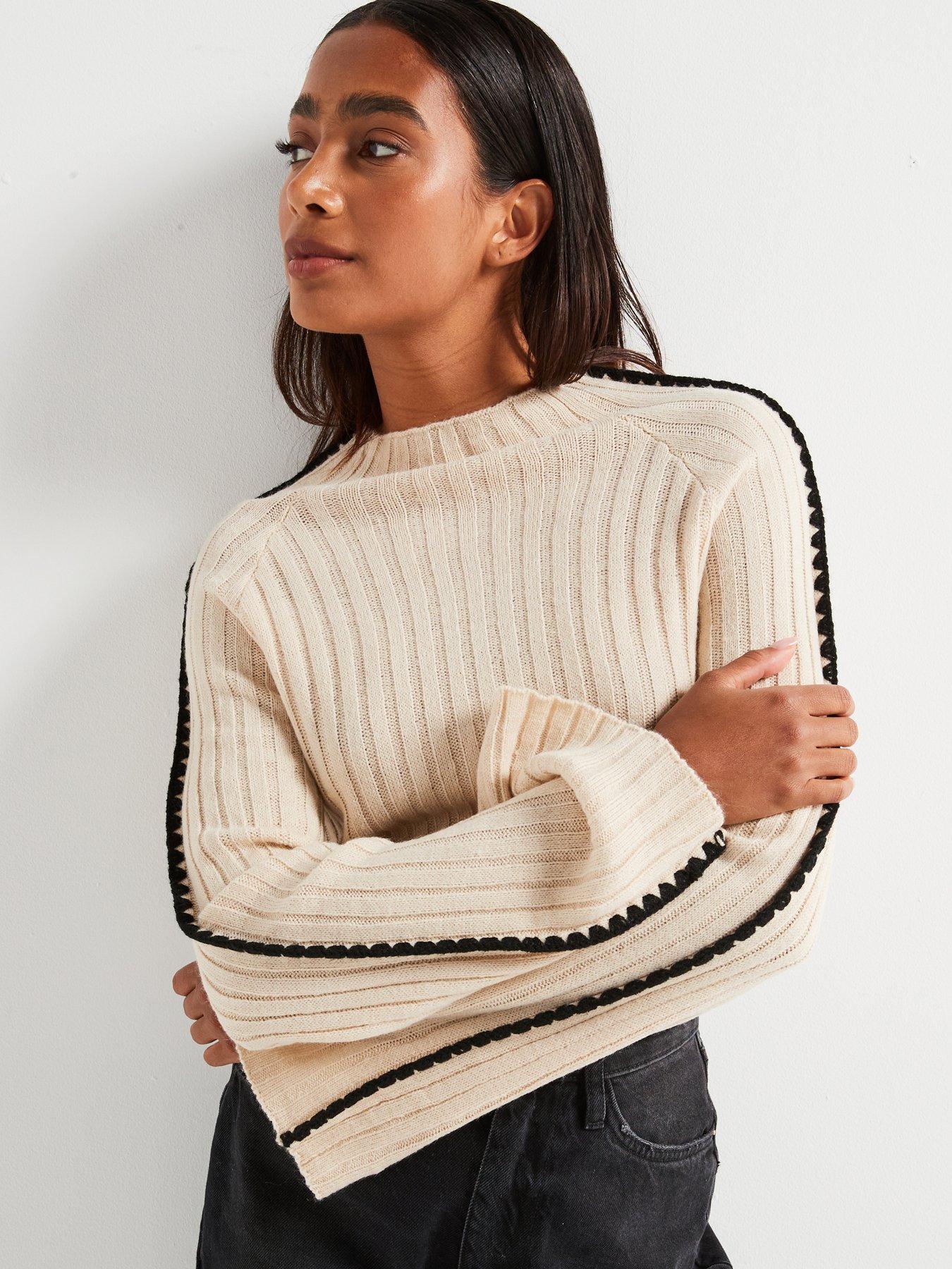 Womens Cream Knitwear Jumpers Very