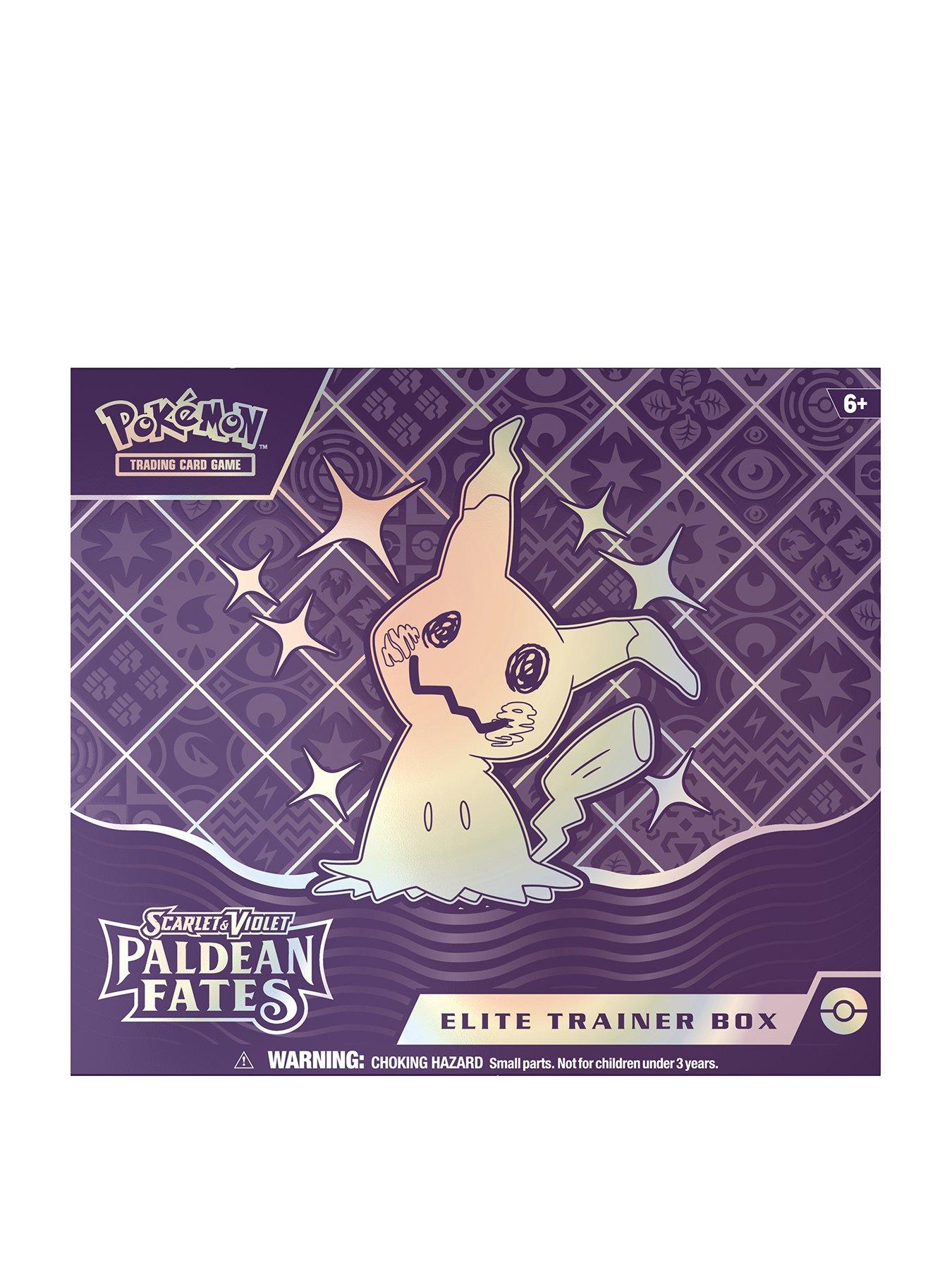 Pokemon TCG Scarlet & Violet 4.5 Paldean Fates ETB very.co.uk