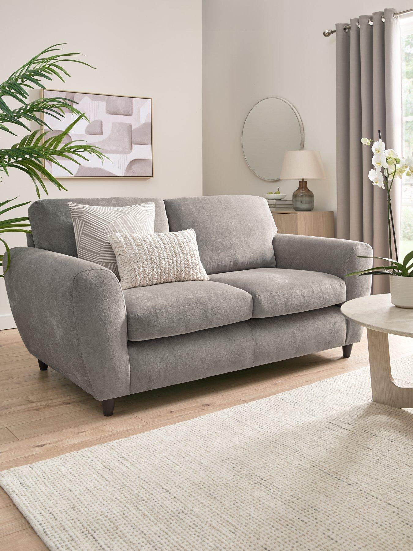 Very Home Shay 2 Seater Fabric Standard Back Sofa - FSC Certified