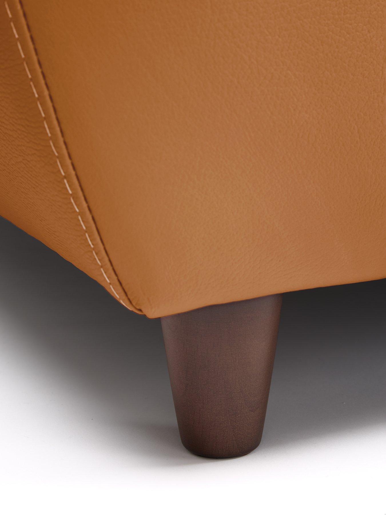 Image 4 of 7 of The Very Collection Shay Italian Leather 2 Seater Sofa
