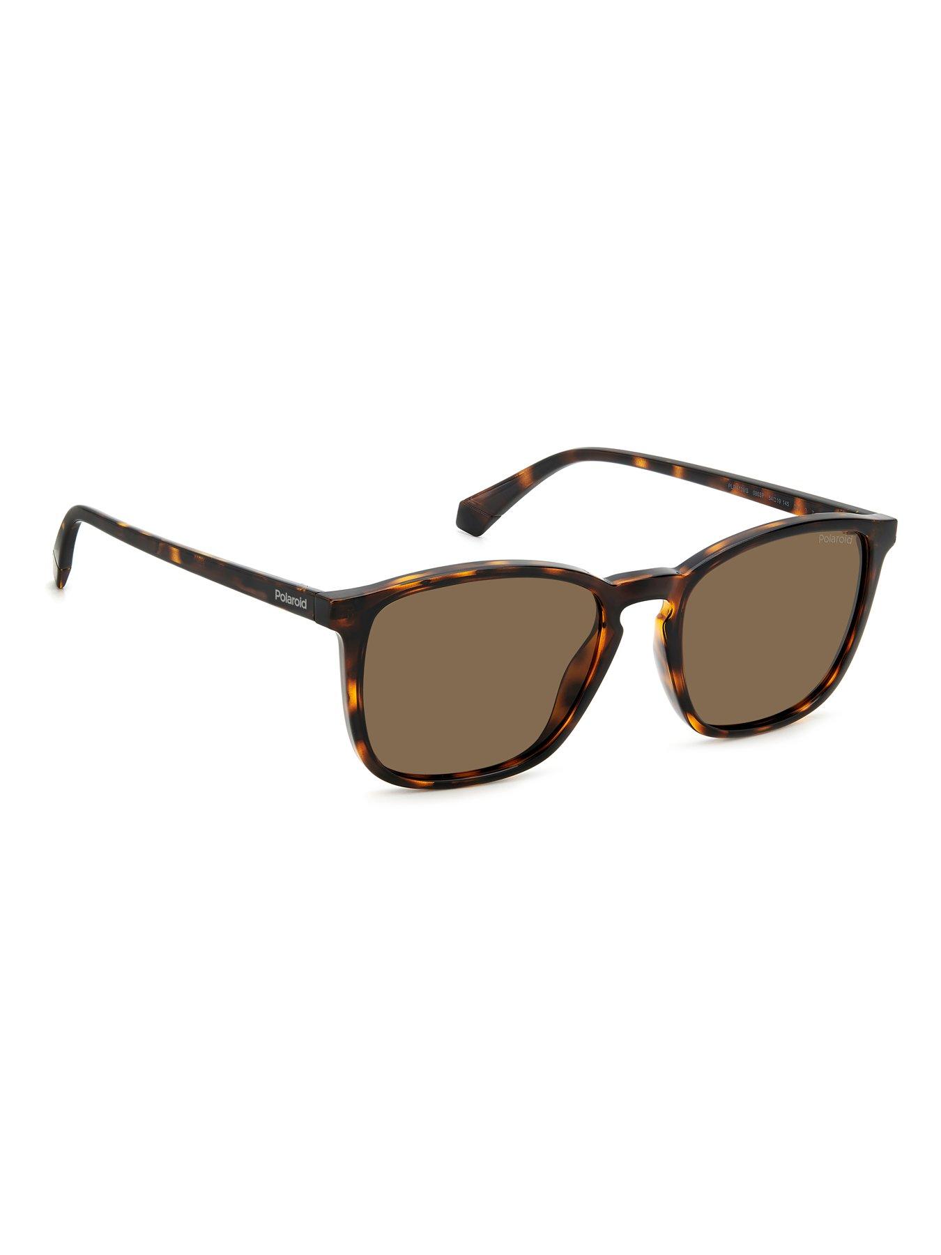 Polaroid 4139 S Square Sunglasses - Brown 