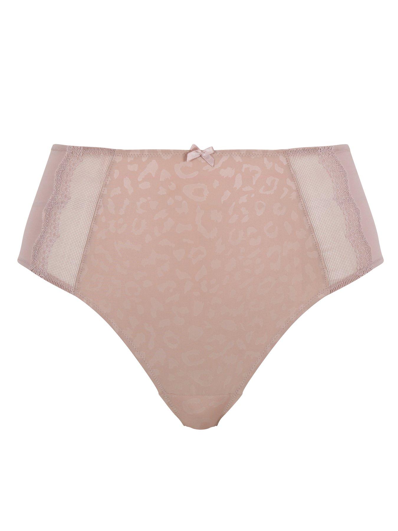 Image 4 of 4 of Sculptresse Esme Deep Brief Mocha Animal
