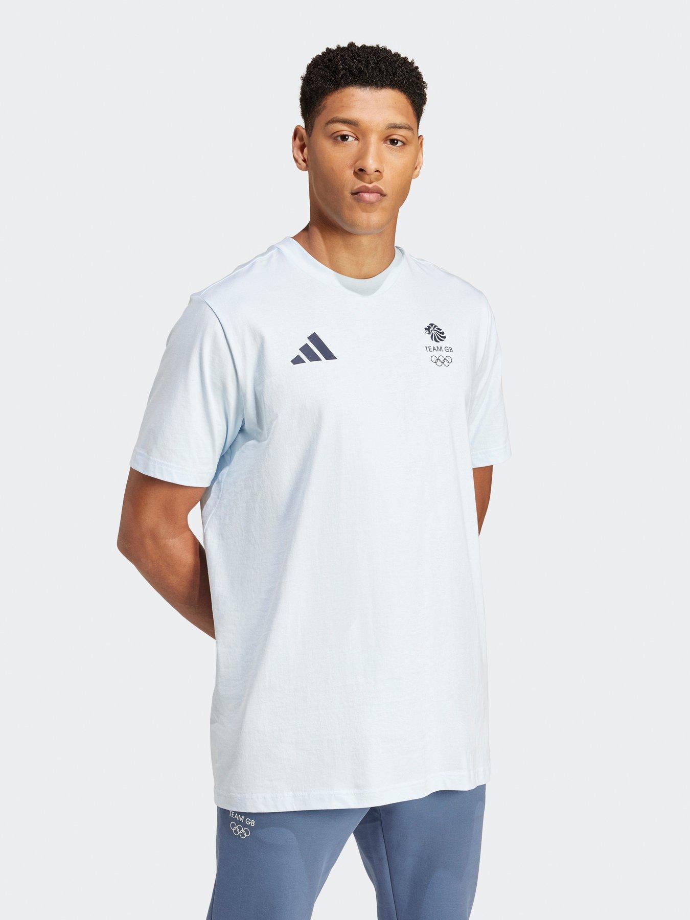 Image 3 of 5 of adidas Mens Team Gb Tee - Blue