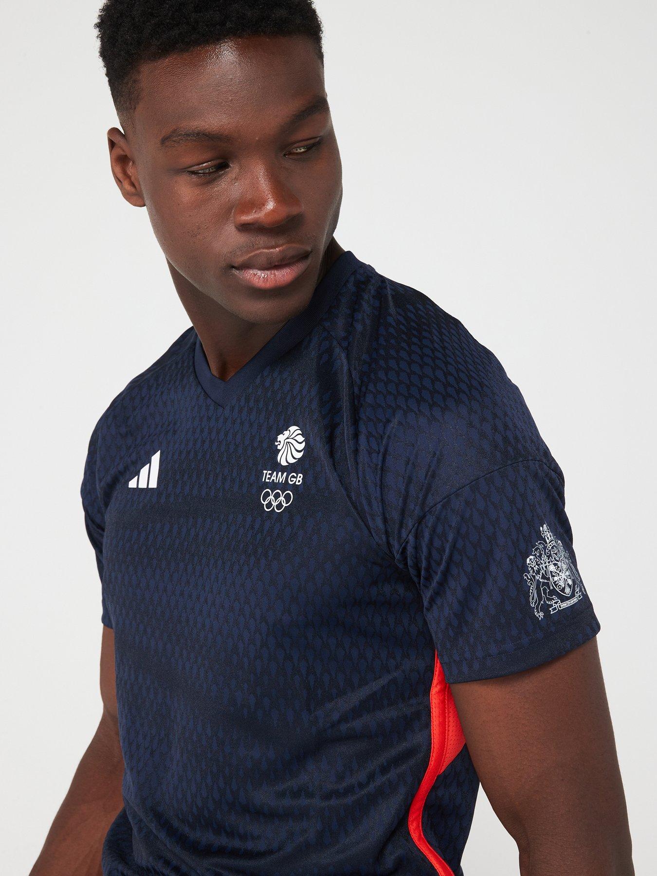 adidas Mens Team Gb Football Jersey - Navy | Very.co.uk