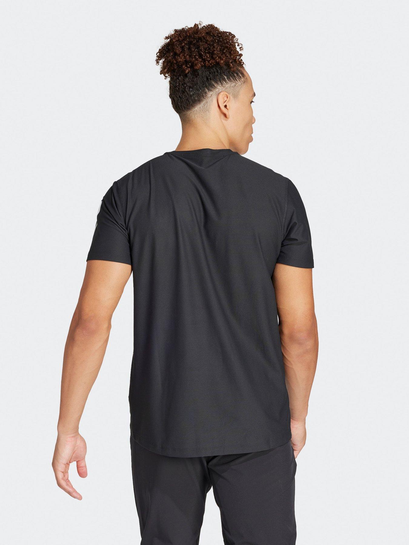 Image 2 of 5 of adidas Mens Own The Run Tee - Black