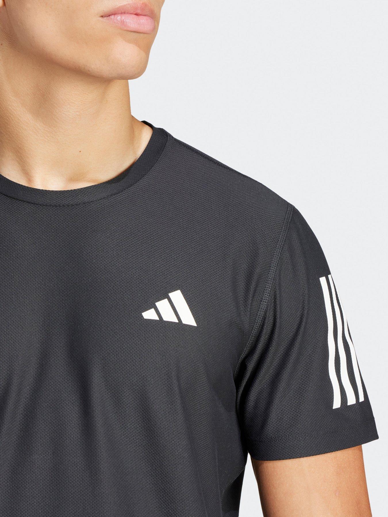 Image 4 of 5 of adidas Mens Own The Run Tee - Black