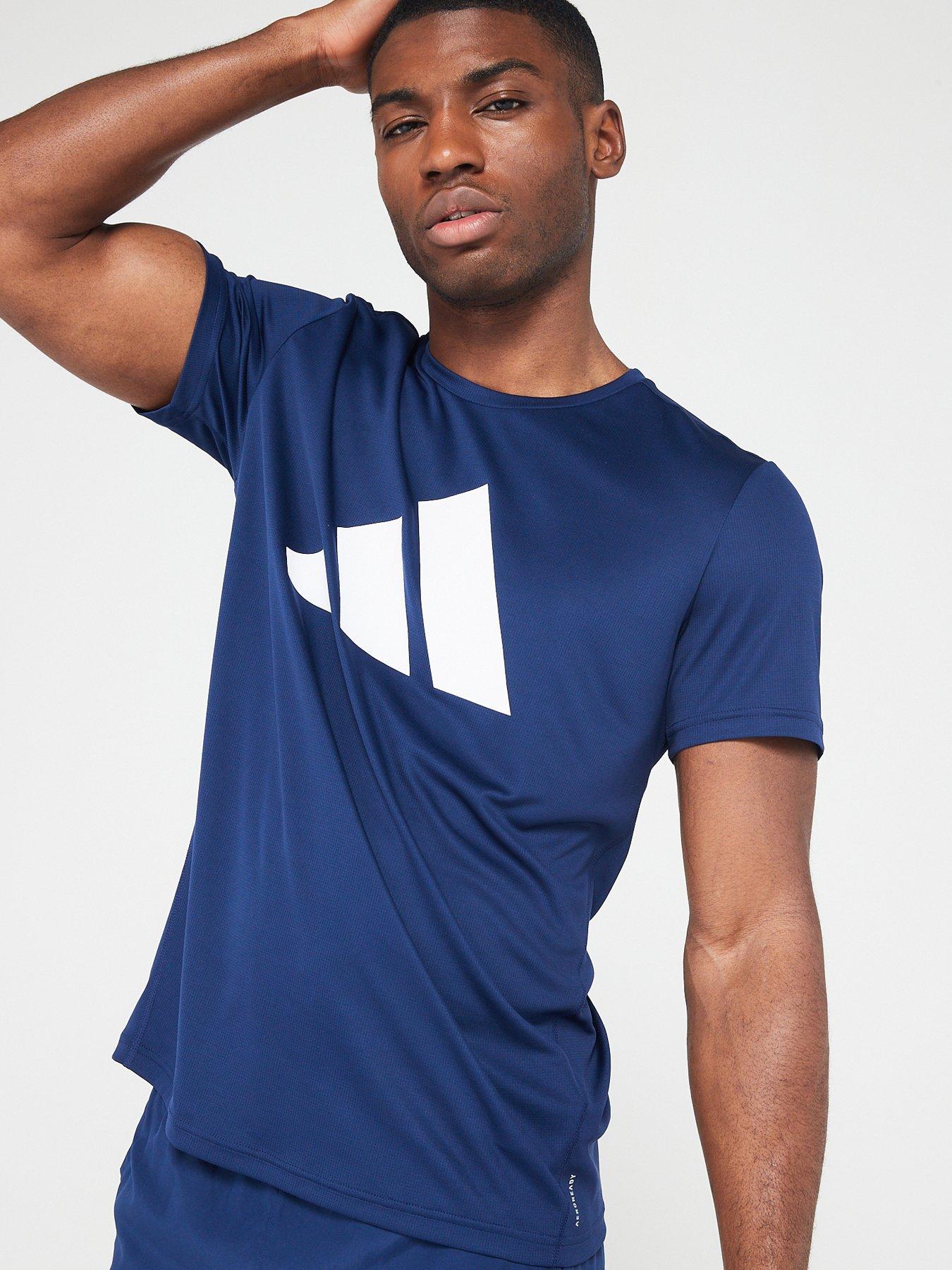 adidas Men s Running Run It Tee Navy Very