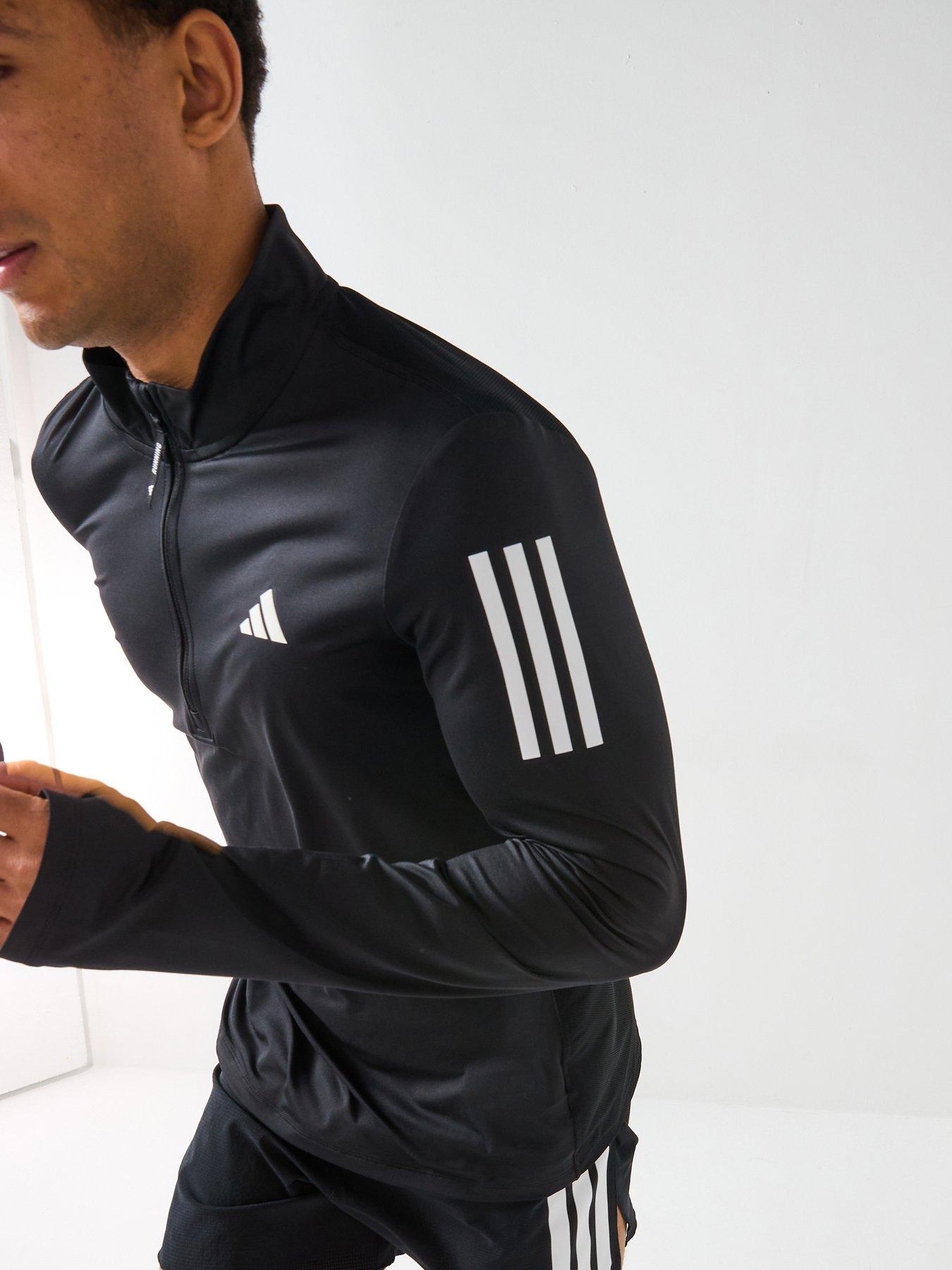 adidas Men's Running Own The Run Half Zip Top - Black