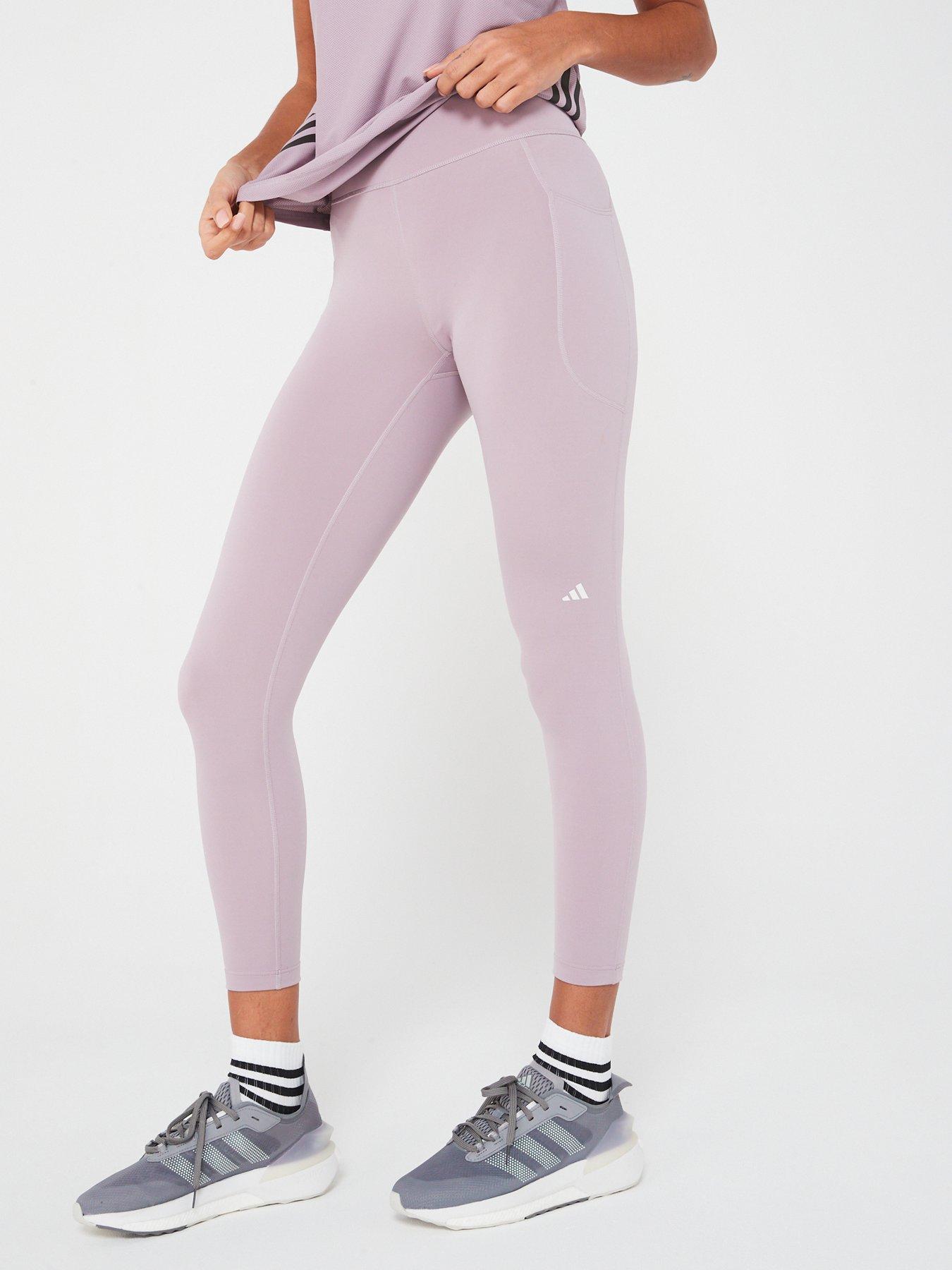 adidas Optime Croc 7/8 Legging - Light Red