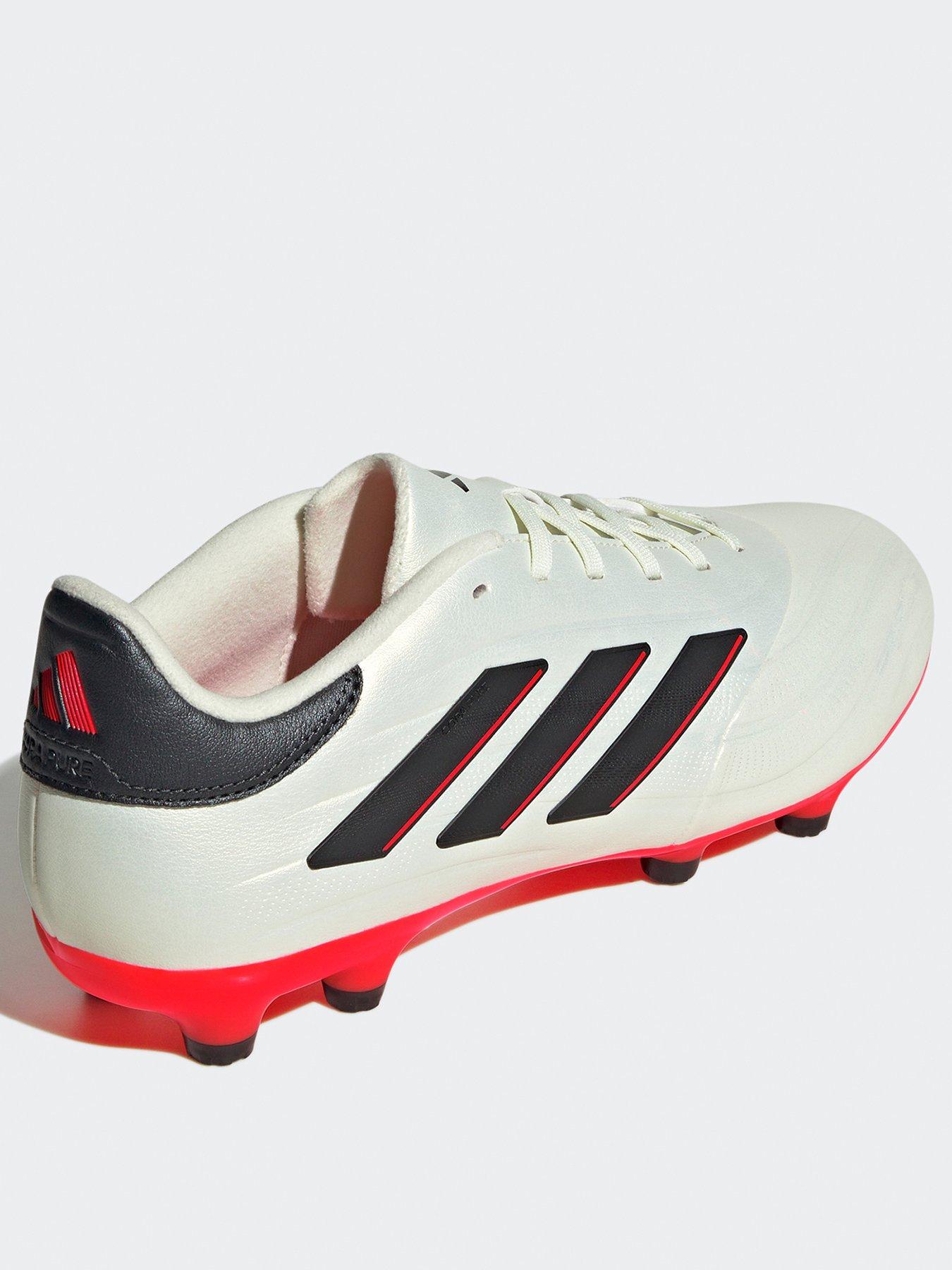 Men s Copa Pure II Firm Ground Football Boots Black Red