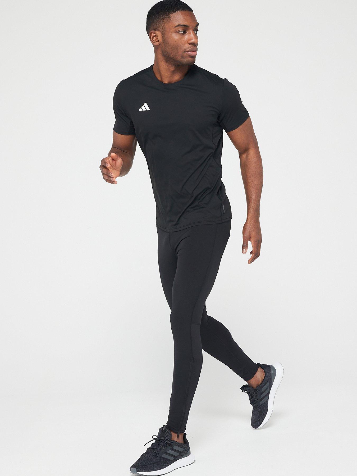 Image 3 of 6 of adidas Men's Running Adizero Tee - Black