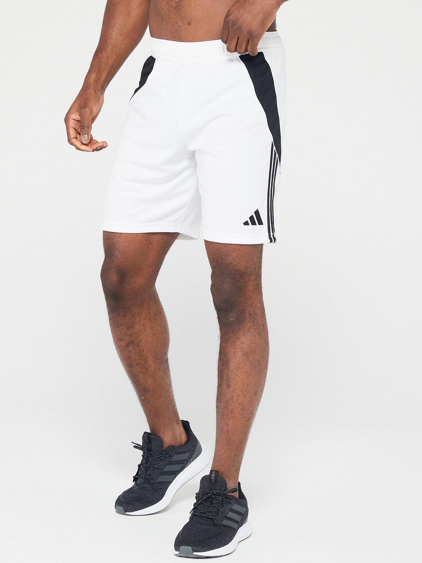 Black and white mens shorts hotsell