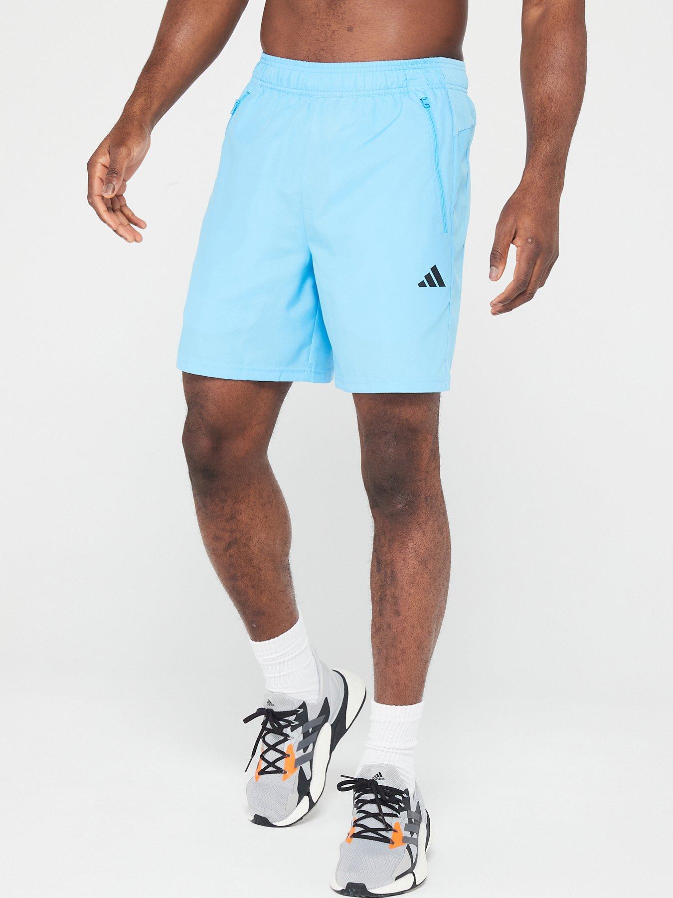 undefined Men's Train Essential Woven Shorts - Blue