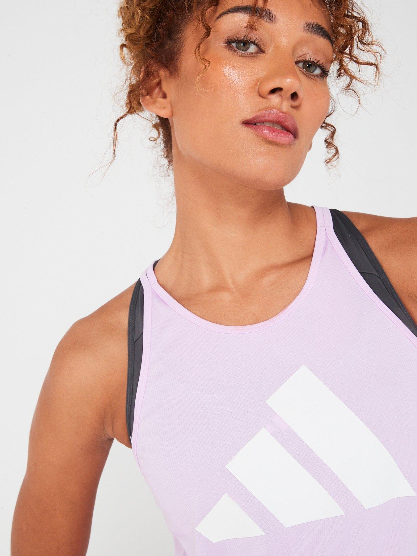 Image 4 of 6 of adidas Womens Running Run It Tank - Purple
