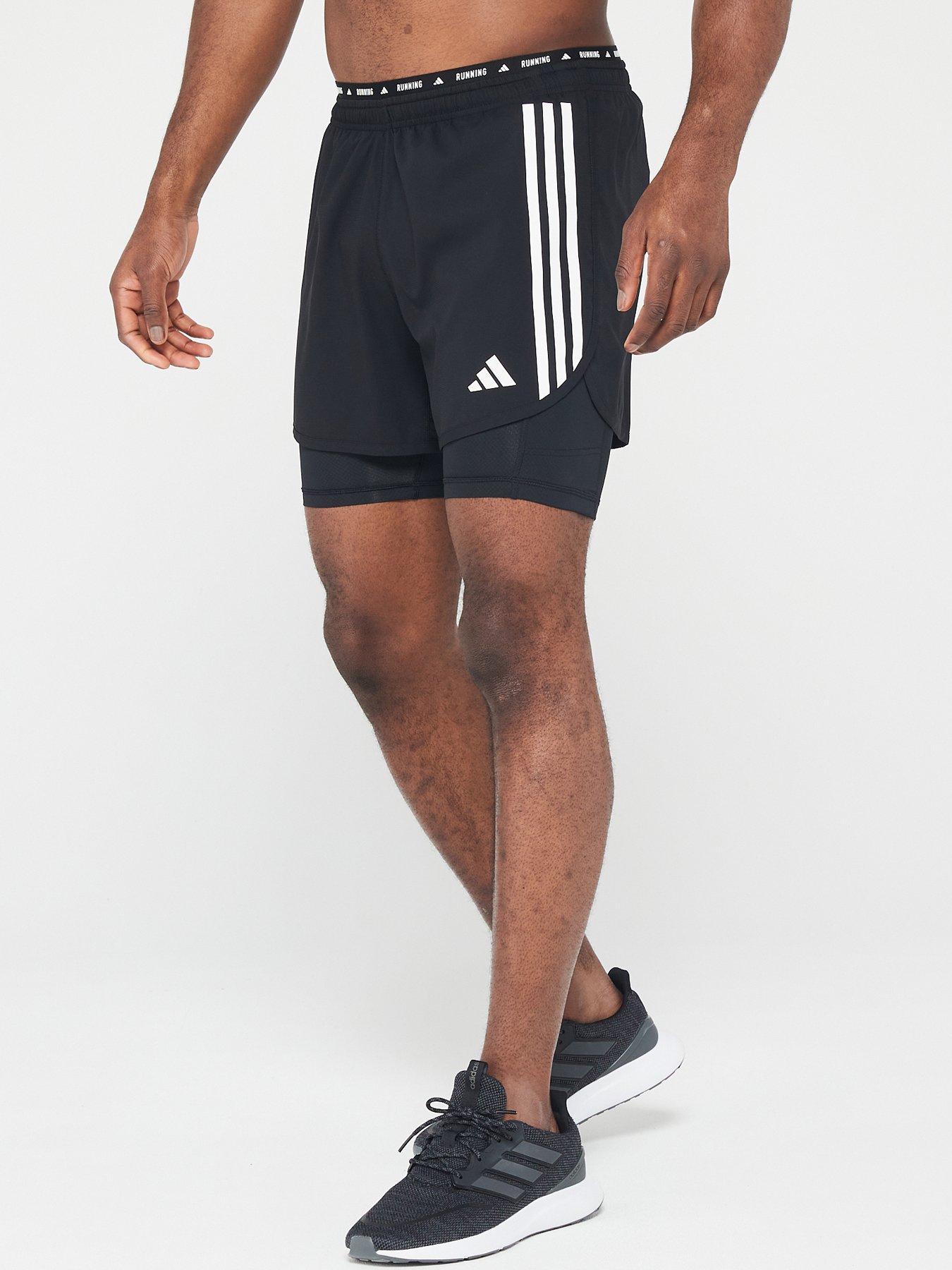 Running 2 In 1 Shorts- Black