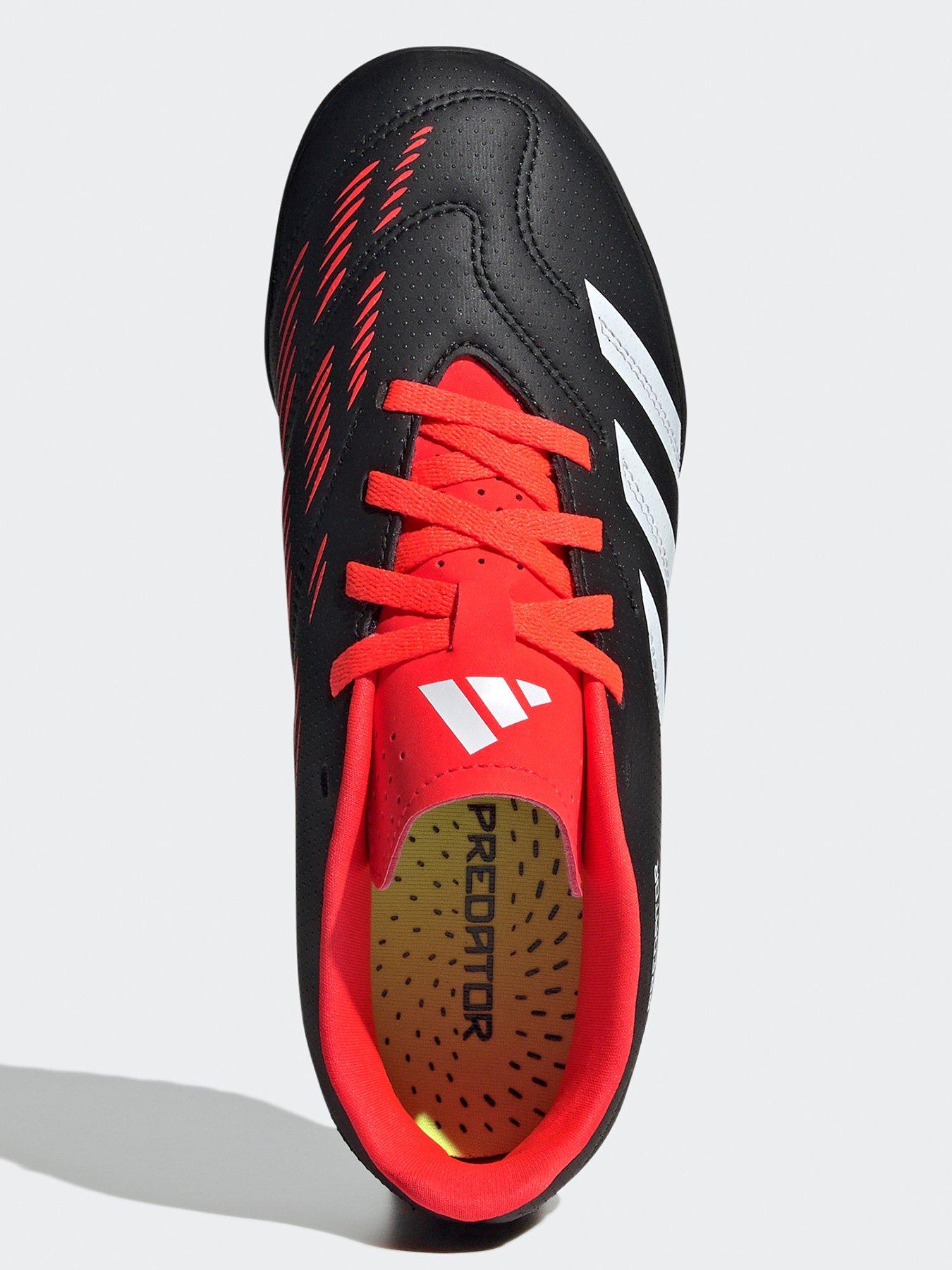 Image 4 of 7 of adidas Junior Predator Club Turf Football Boots&nbsp;- Black/White
