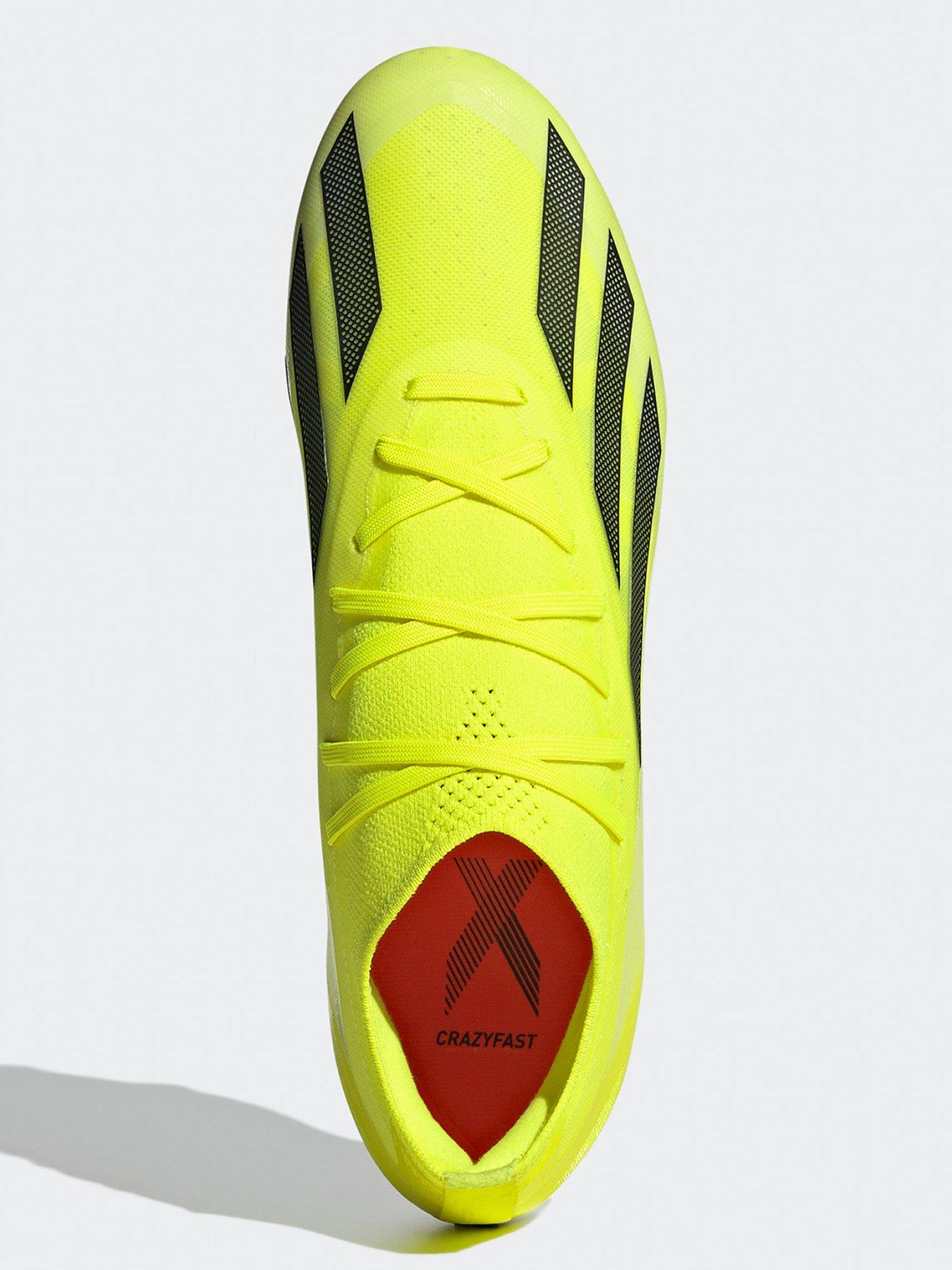 Image 4 of 6 of adidas Mens X Crazyfast Pro Firm Ground Football Boots&nbsp;- Yellow/Black/White
