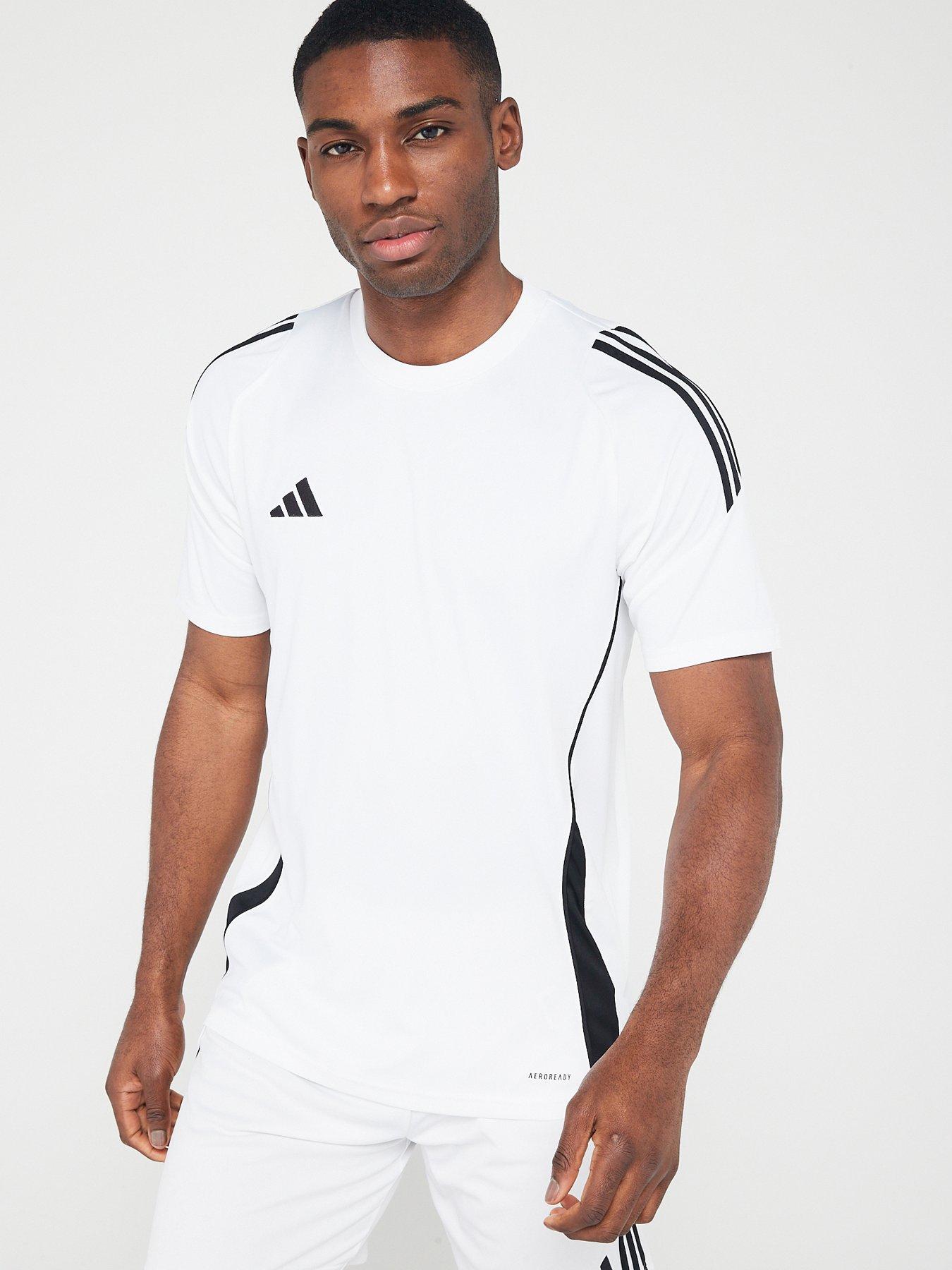 undefined Men's Tiro 24 Training Jersey - White/Black