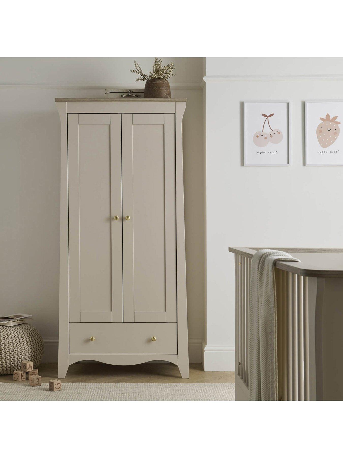 Image 4 of 6 of CuddleCo Clara 3-Piece Nursery Furniture Set&nbsp;- Cashmere/Ash