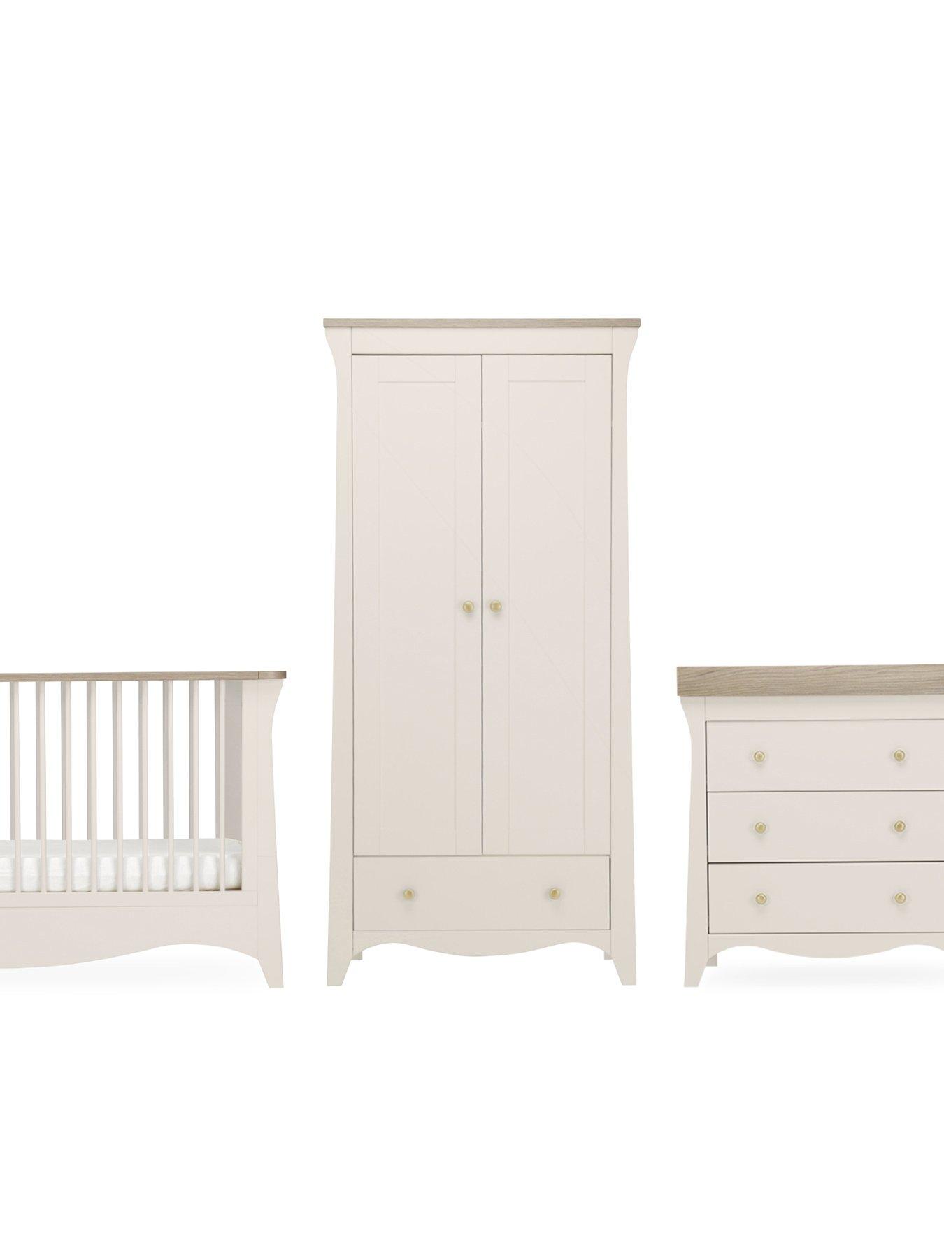 Image 5 of 6 of CuddleCo Clara 3-Piece Nursery Furniture Set&nbsp;- Cashmere/Ash