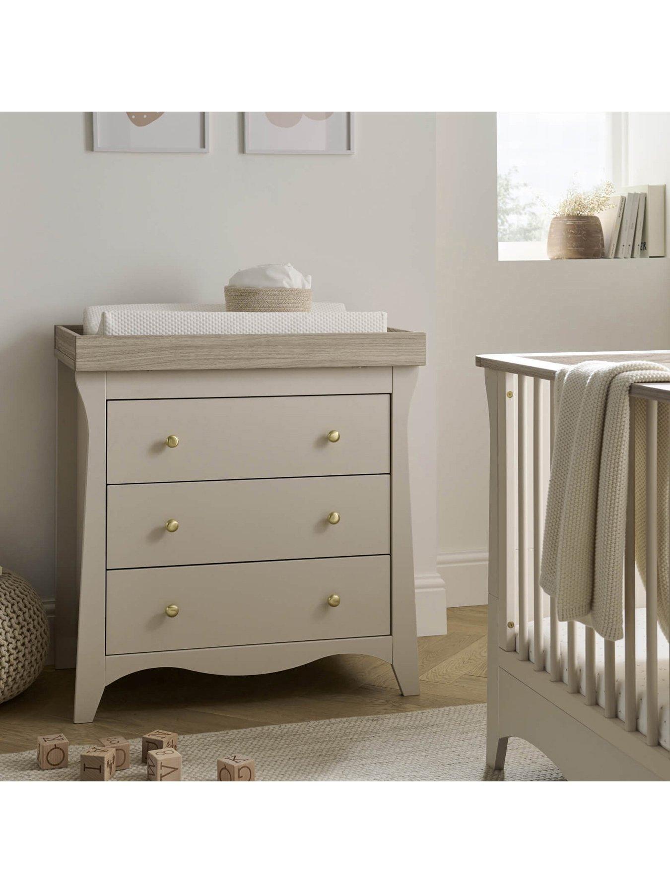 CuddleCo Clara Dresser Changer - Cashmere/Ash