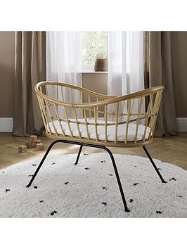 Product photograph of Cuddleco Aria Wave Crib from very.co.uk