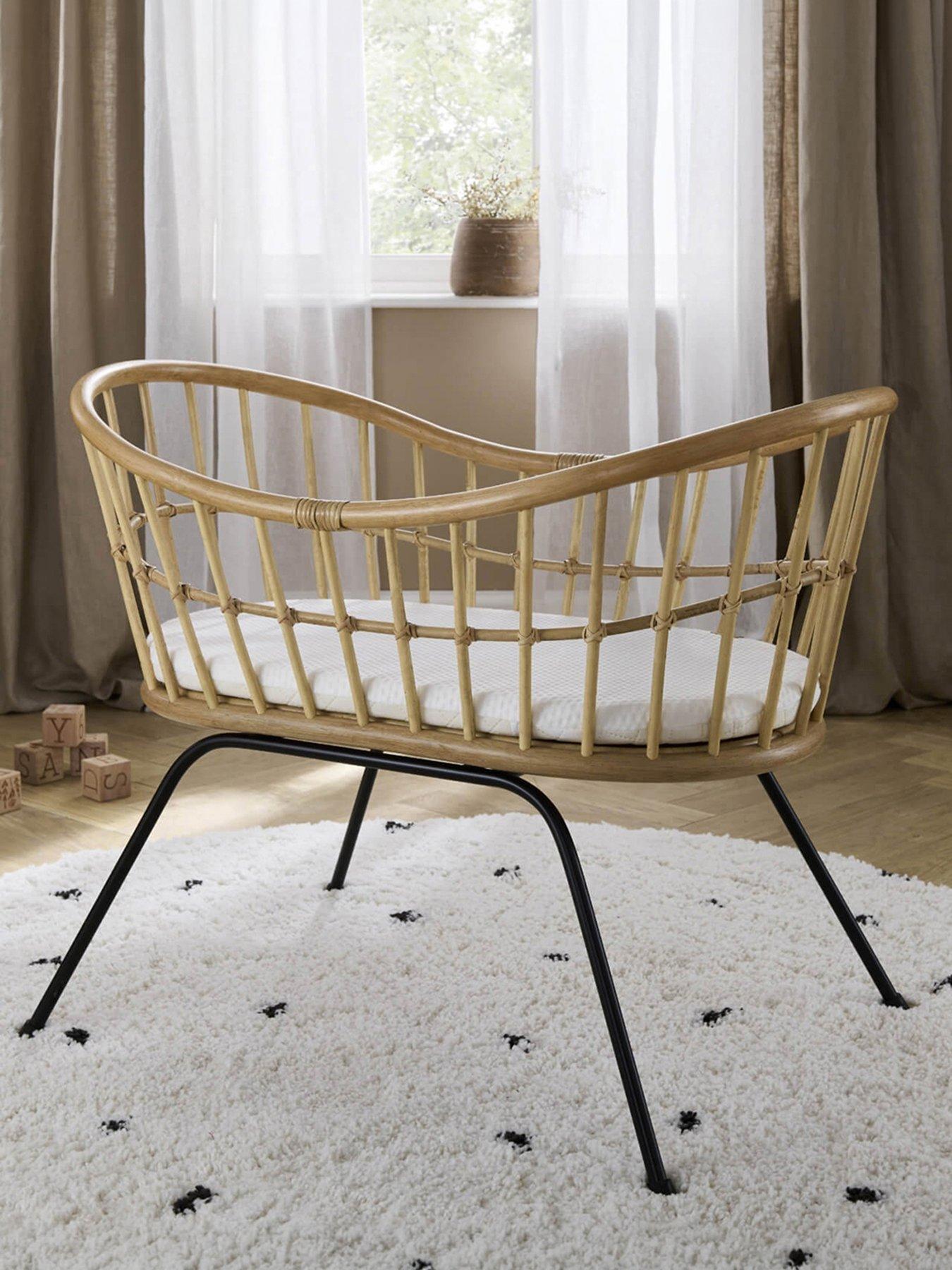 Image 1 of 6 of CuddleCo Aria Wave Crib