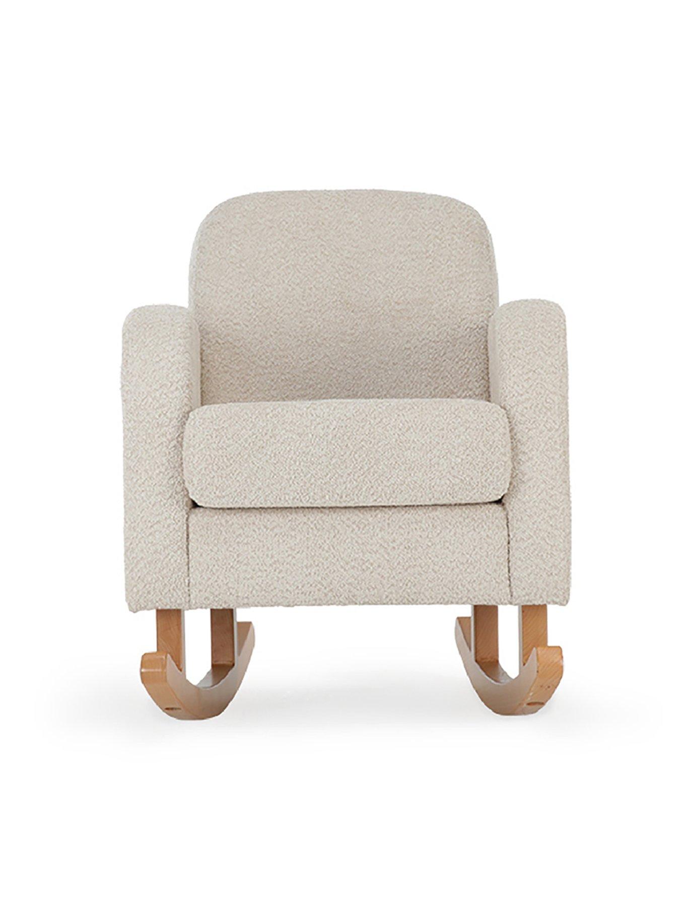 Image 4 of 6 of CuddleCo Etta Nursing Chair - Boucle Mushroom