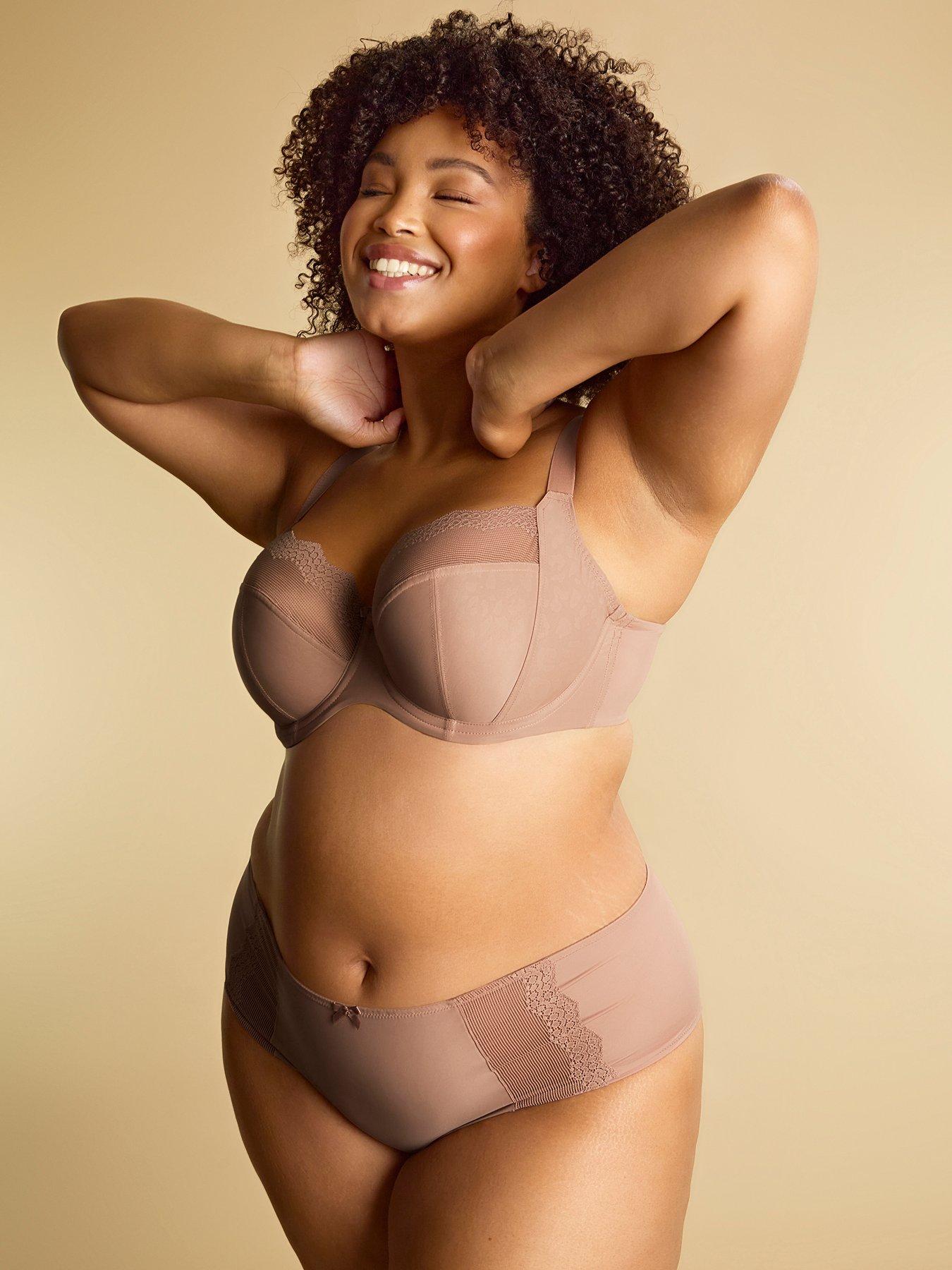 Image 3 of 4 of Sculptresse By Panache Esme balconette Bra - Mocha Animal
