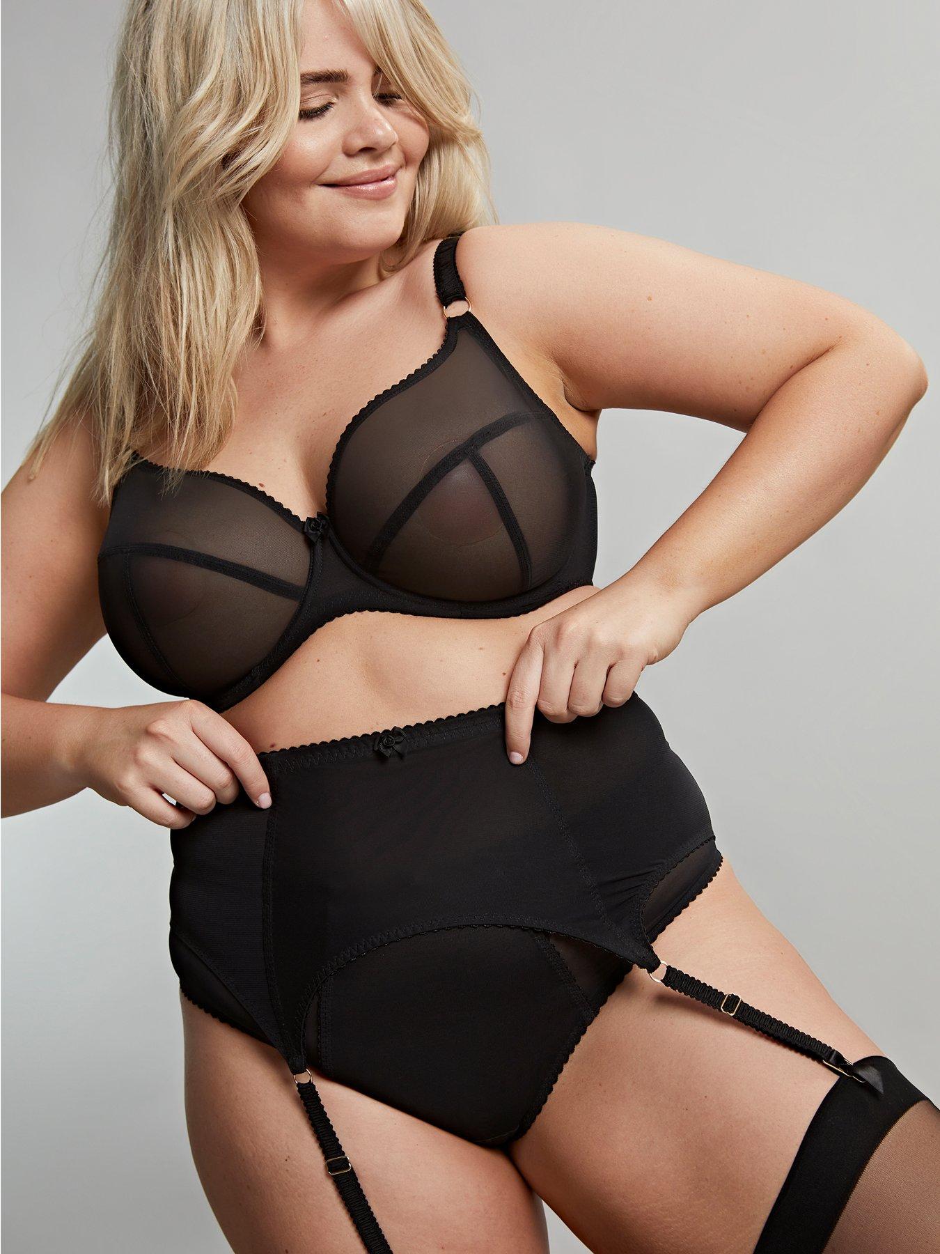 undefined Liberty Plunge Bra - Black