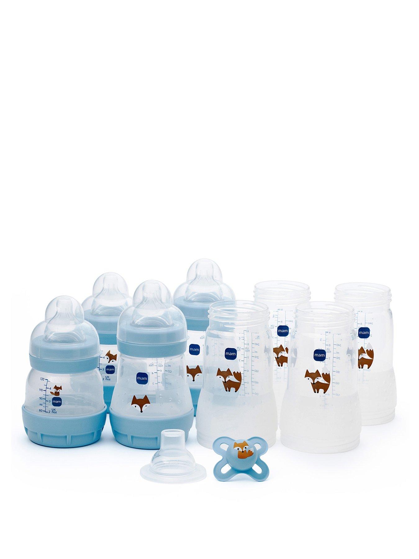 MAM Easy Start Anti-Colic Baby Bottle Set Small- Blue