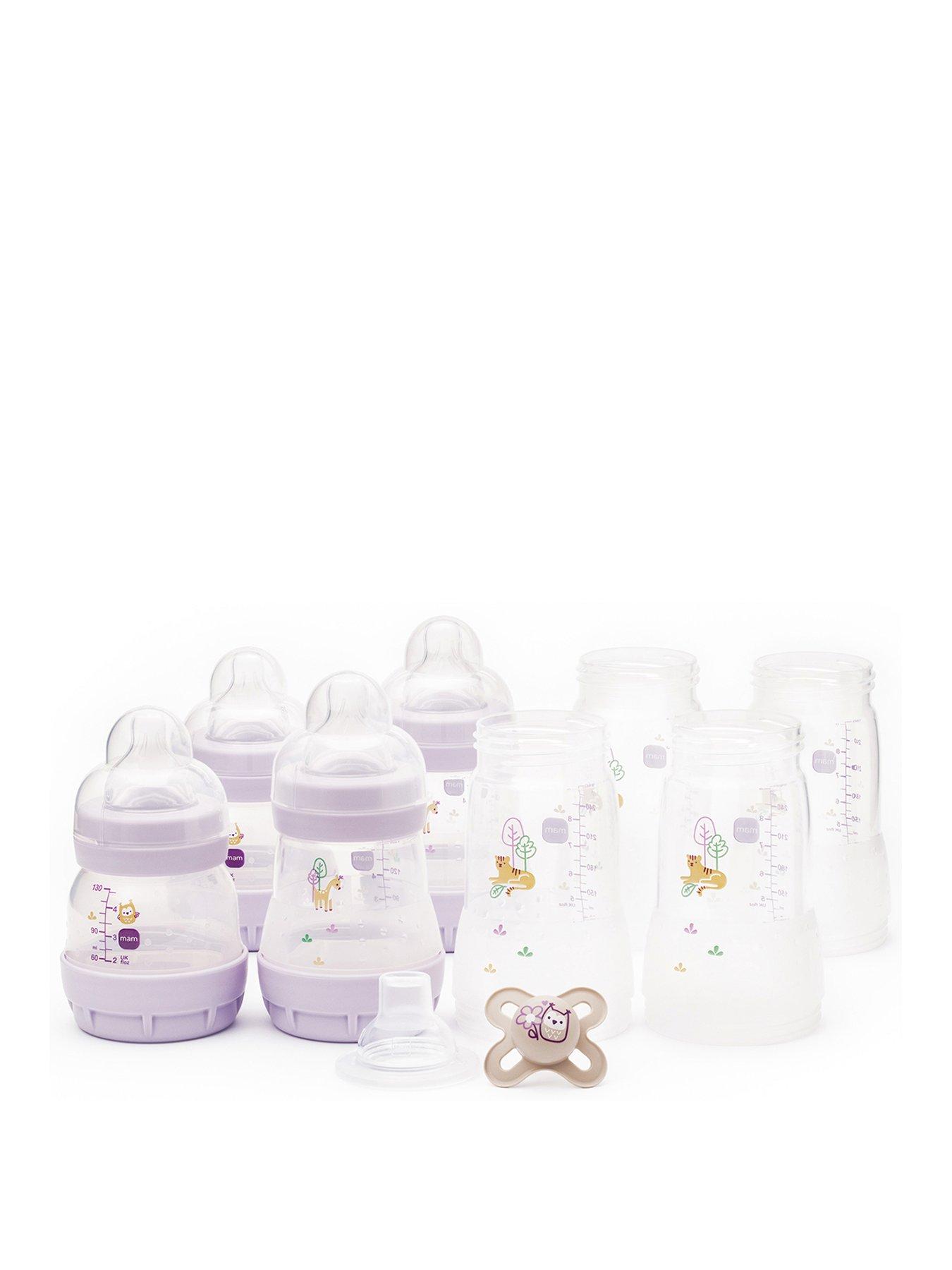 MAM Easy Start Anti-Colic Baby Bottle Set Small- Lilac