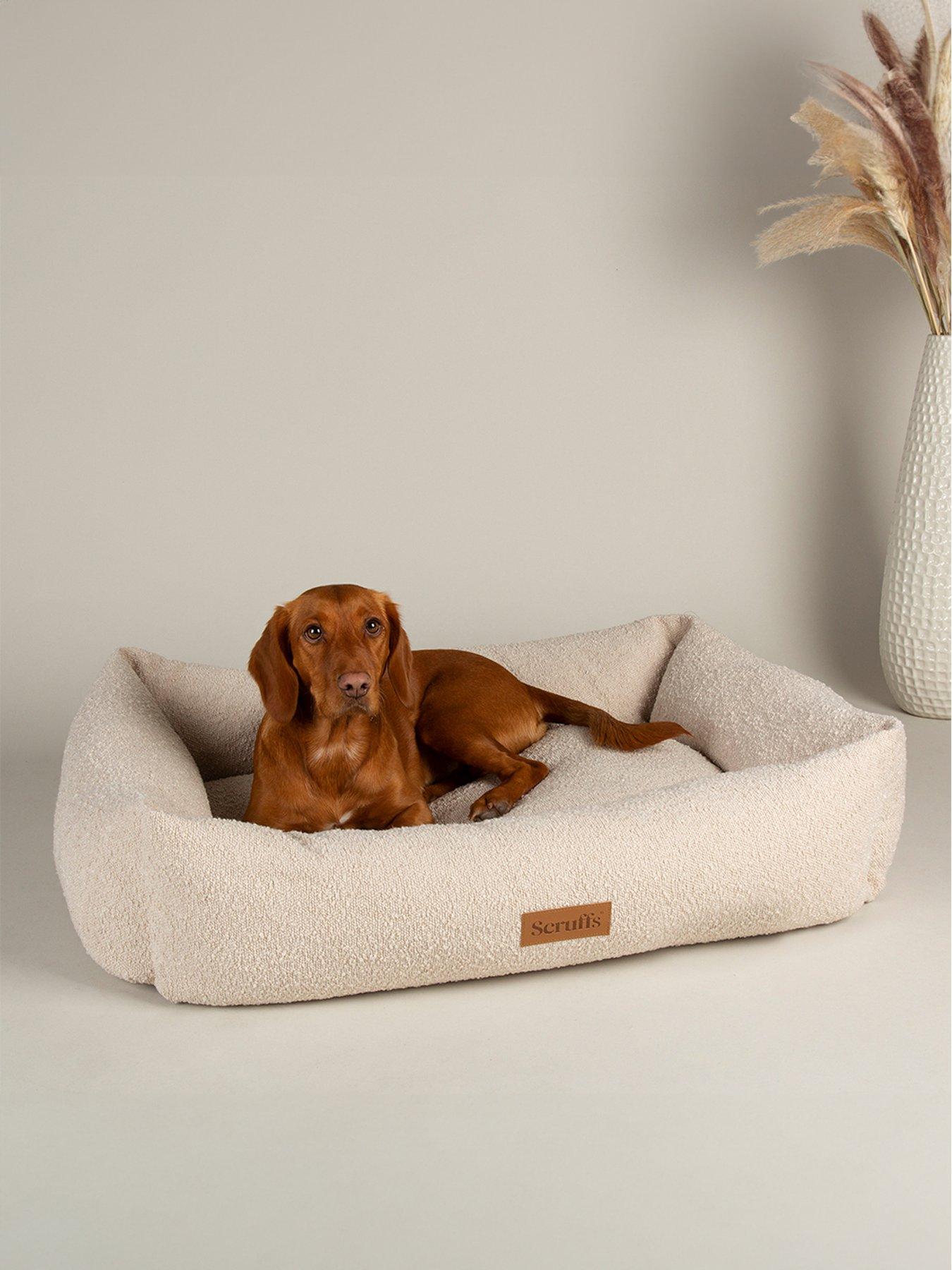 Product photograph of Scruffs Boucle Box Bed - Small from very.co.uk