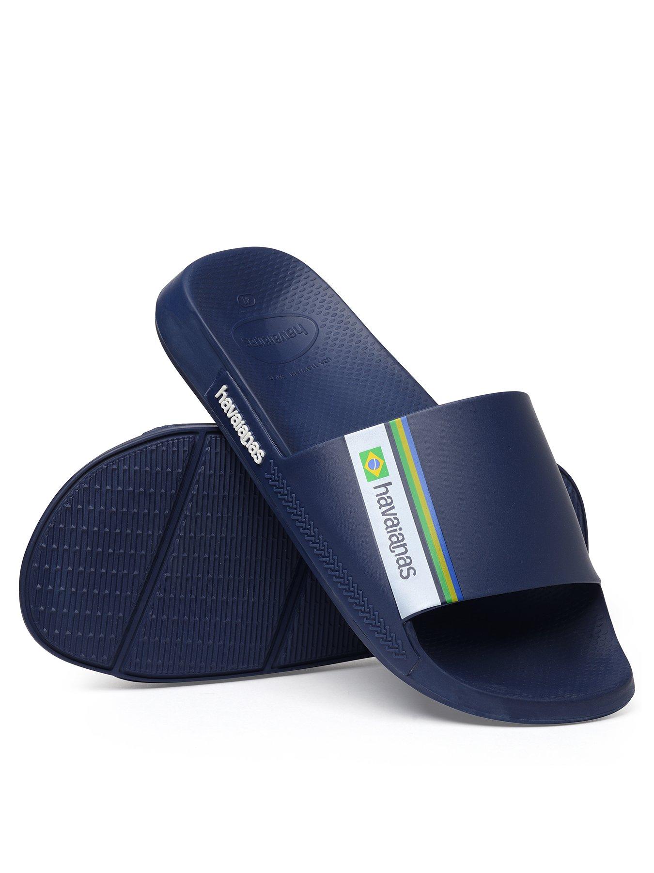 Image 3 of 7 of Havaianas Brasil Slider - Navy