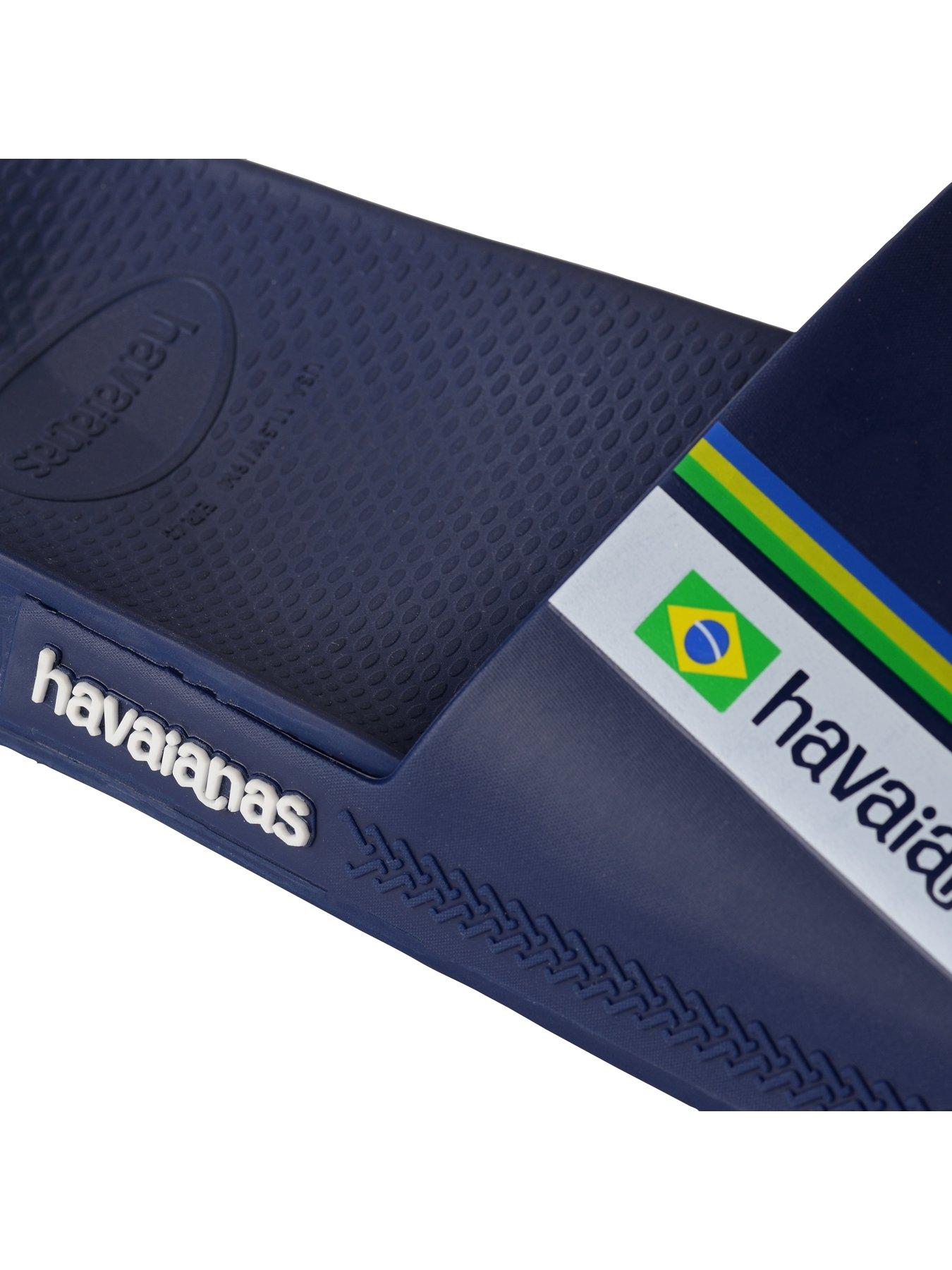 Image 7 of 7 of Havaianas Brasil Slider - Navy