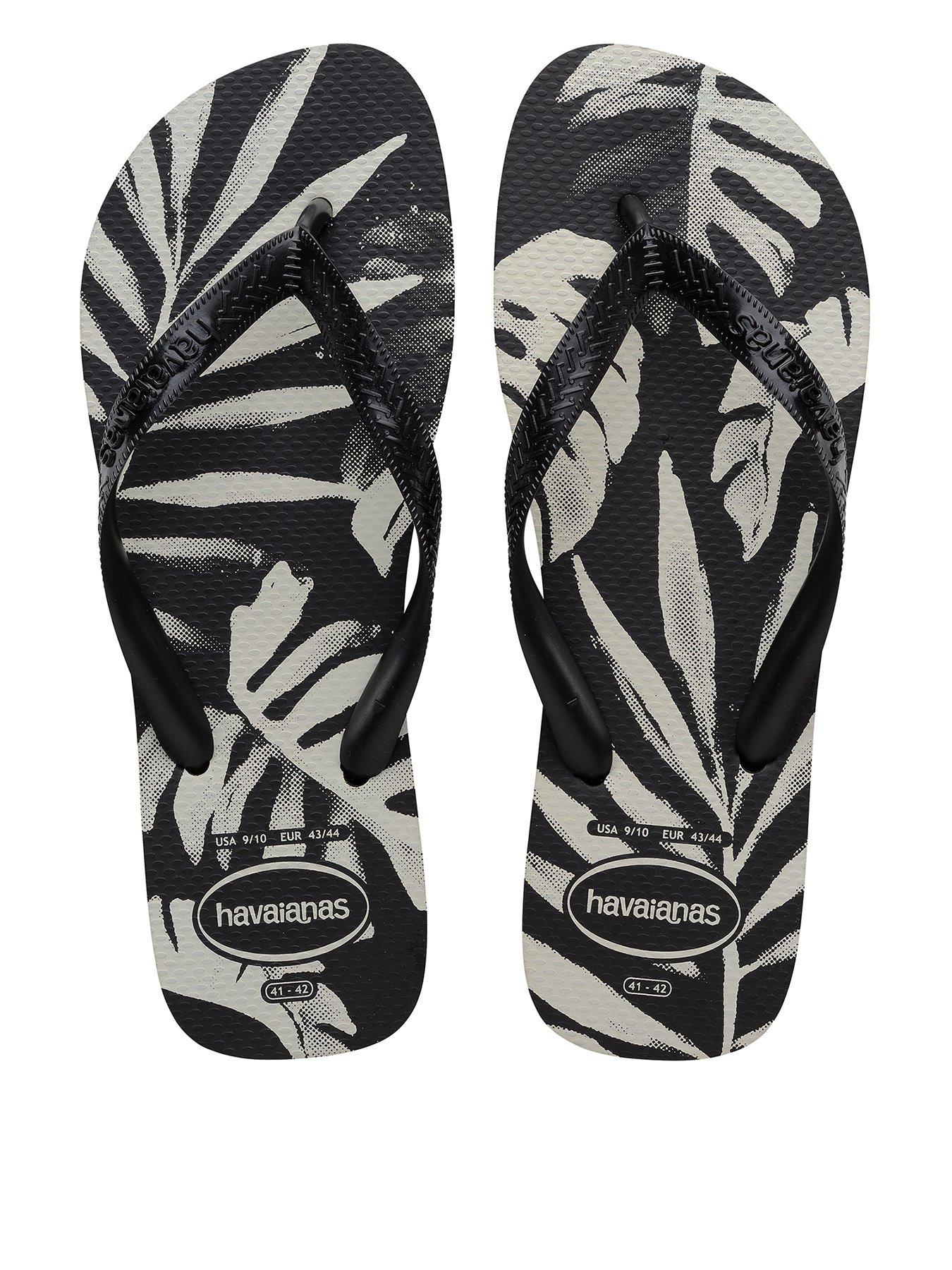 Havaianas Aloha Printed Flip Flop - Black | Very