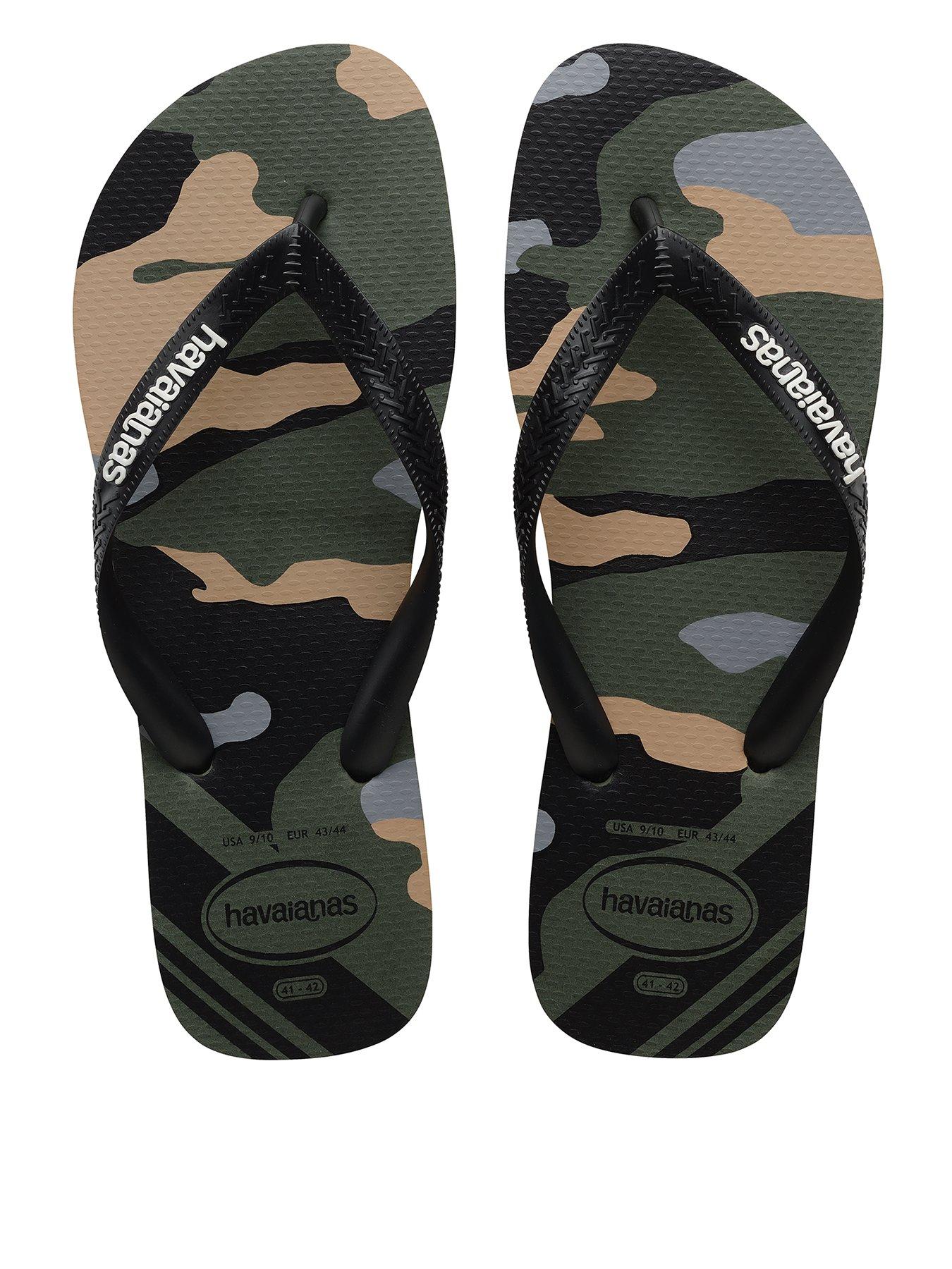 undefined Top Camu Flip Flop - Green