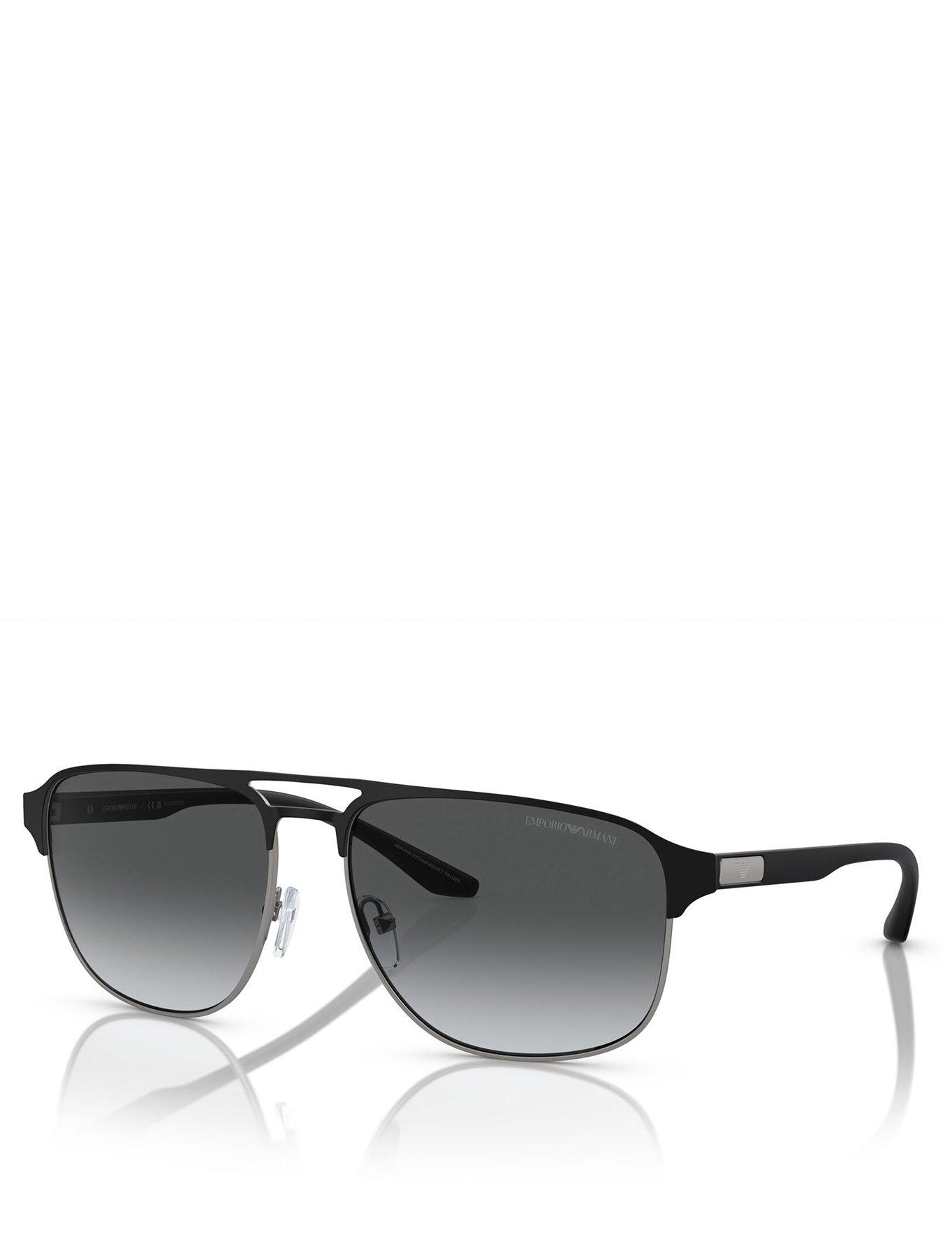 Emporio armani deals sunglasses aviator